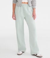 Mid-Rise Straight Leg Sweatpants