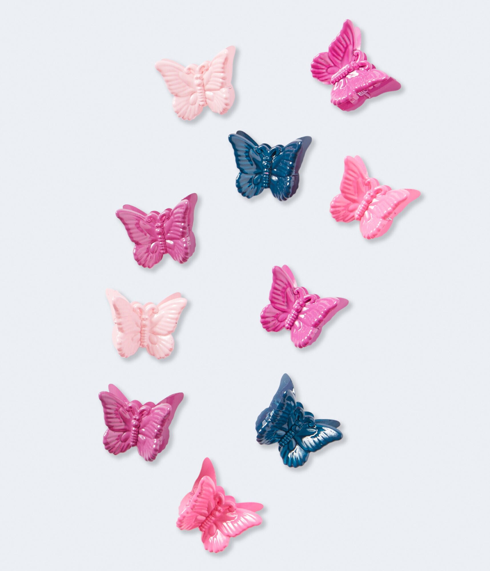 Butterfly Mini Claw Hair Clip 10-Pack