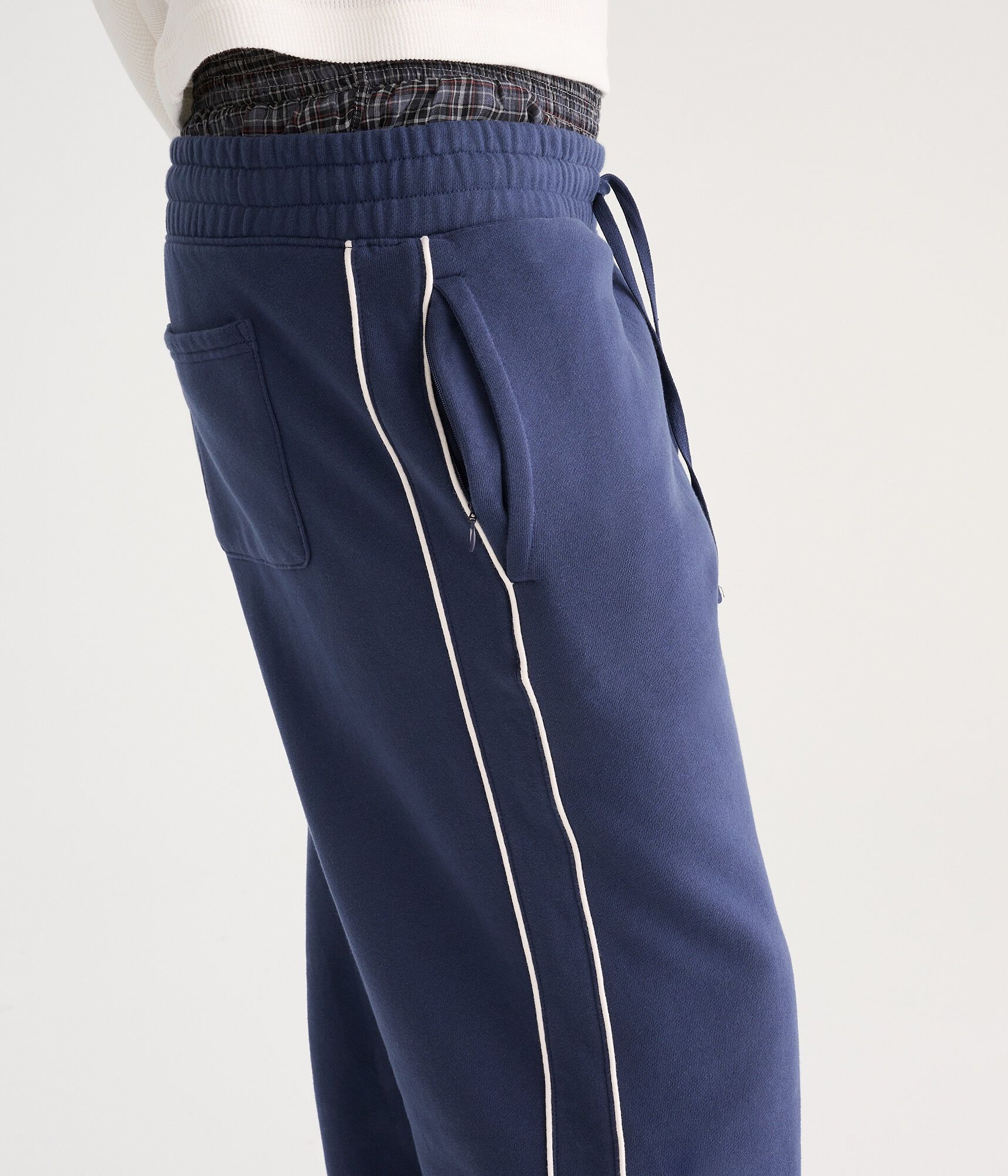 Cloud Soft Piped Stripe Super Baggy Sweatpants