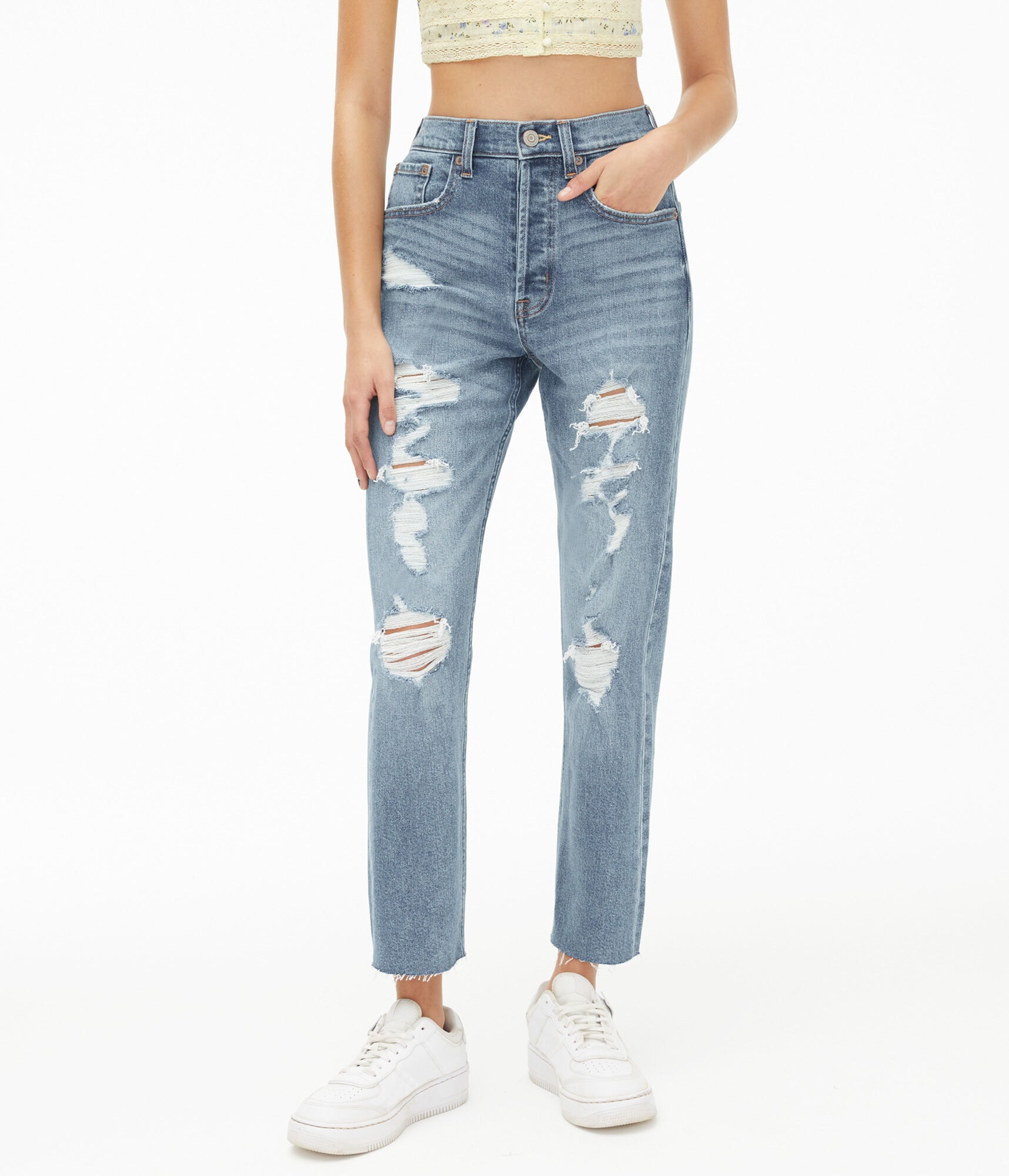'90s Super High-Rise Straight Jean