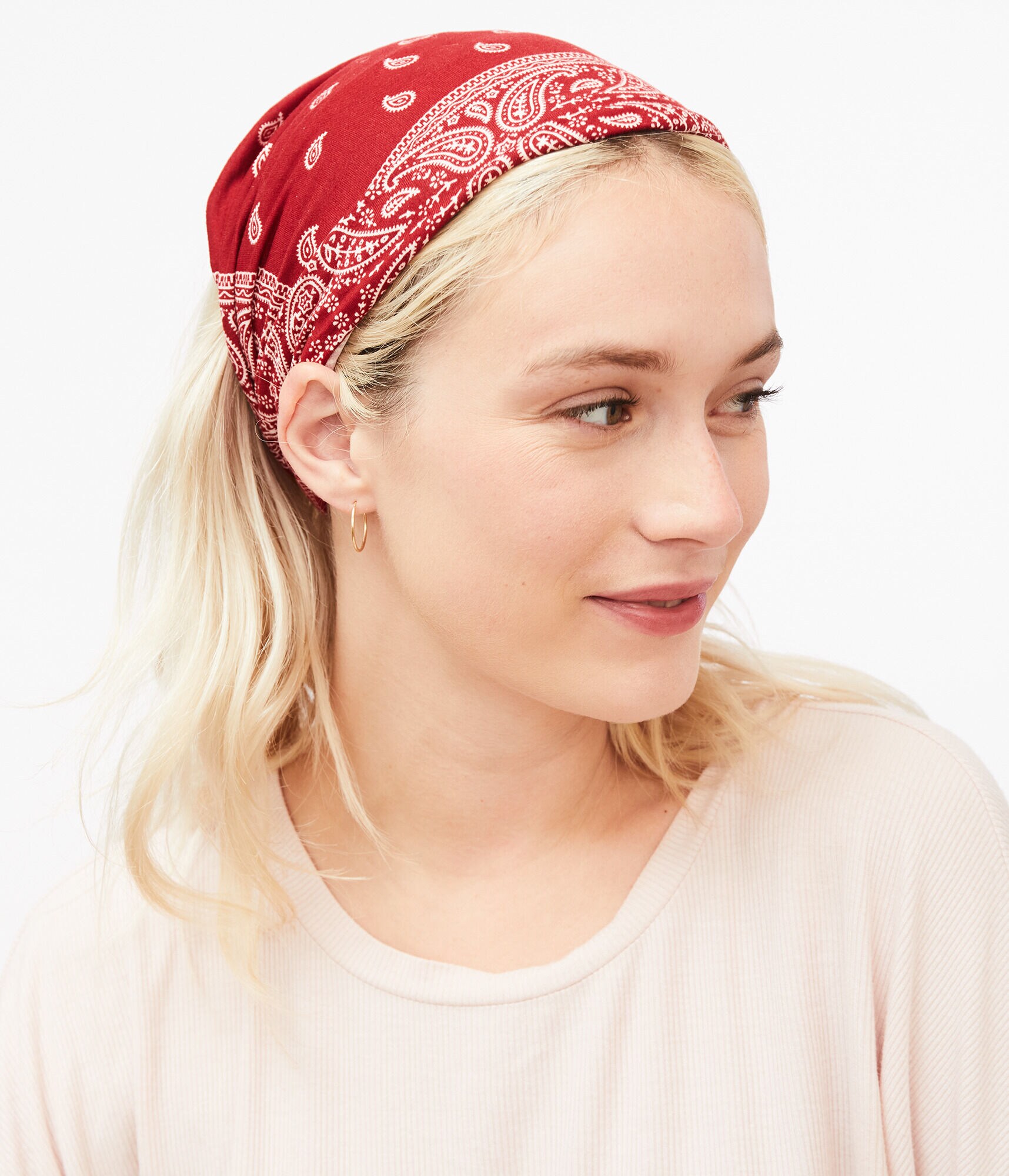 Bandana-Print Multi-Wear Headwrap