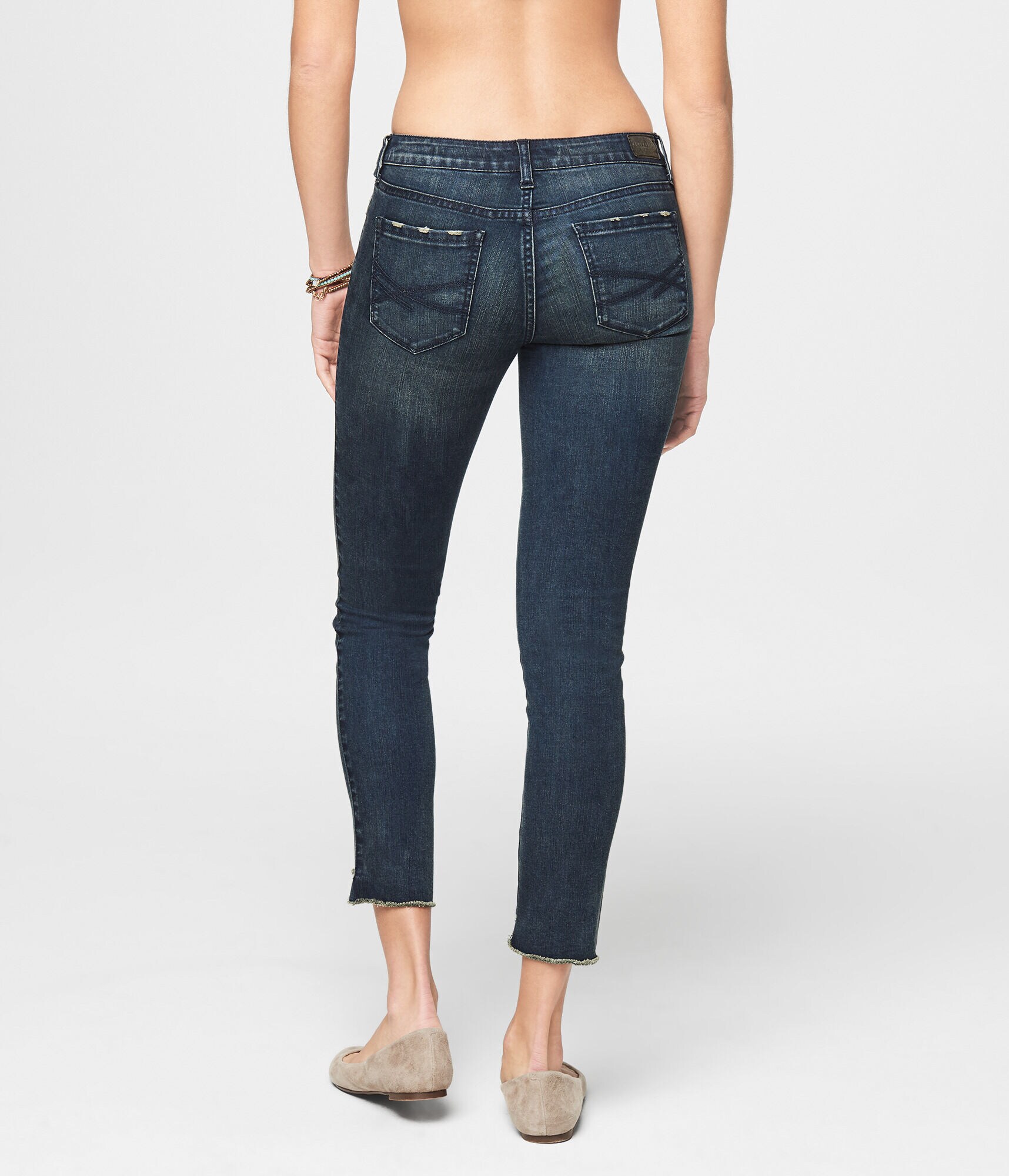 Seriously Stretchy Repreve Low-Rise Ankle Jegging