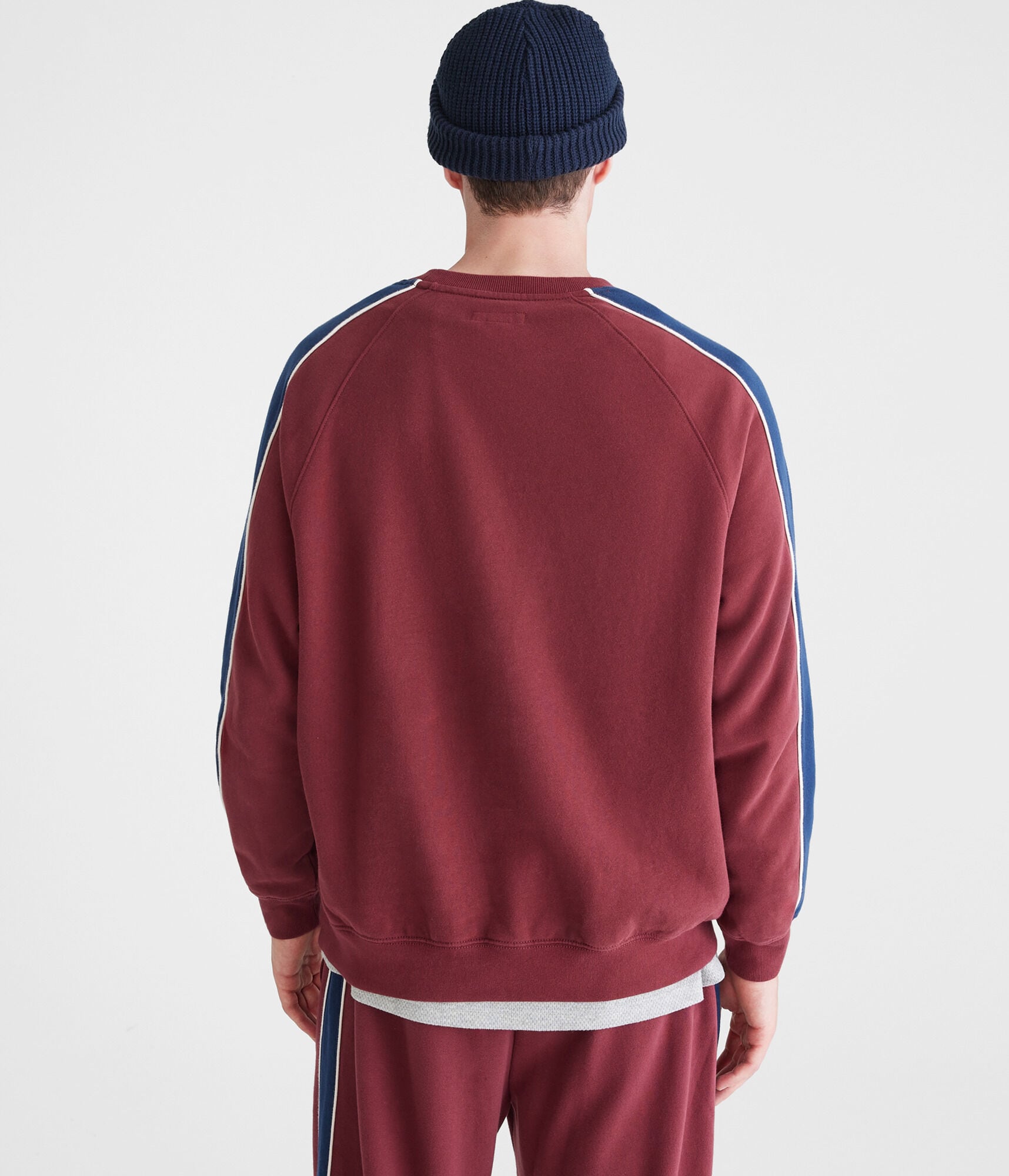 New York Colorblocked Crew Sweatshirt