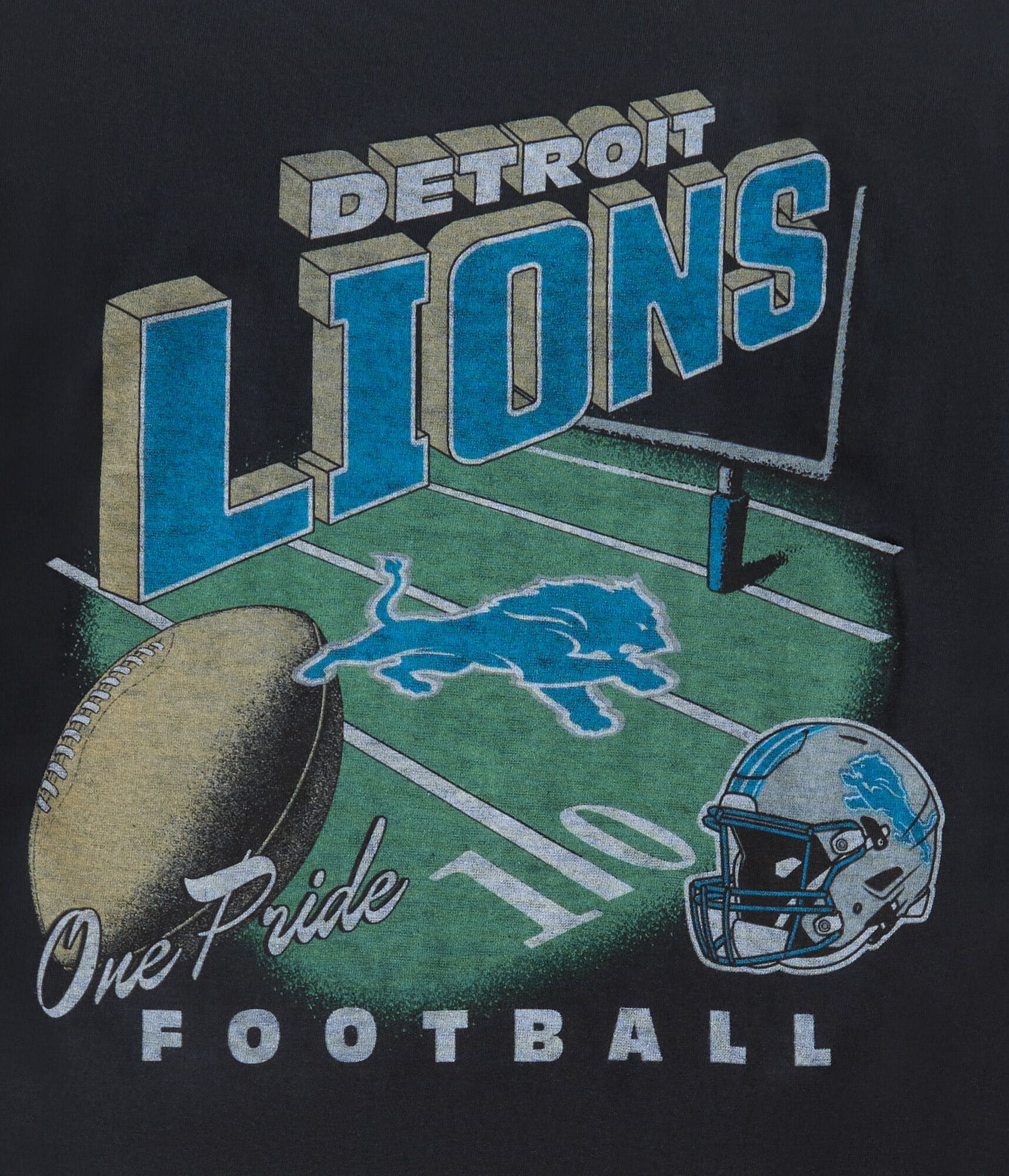Detroit Lions Field Goal Relaxed Graphic Tee