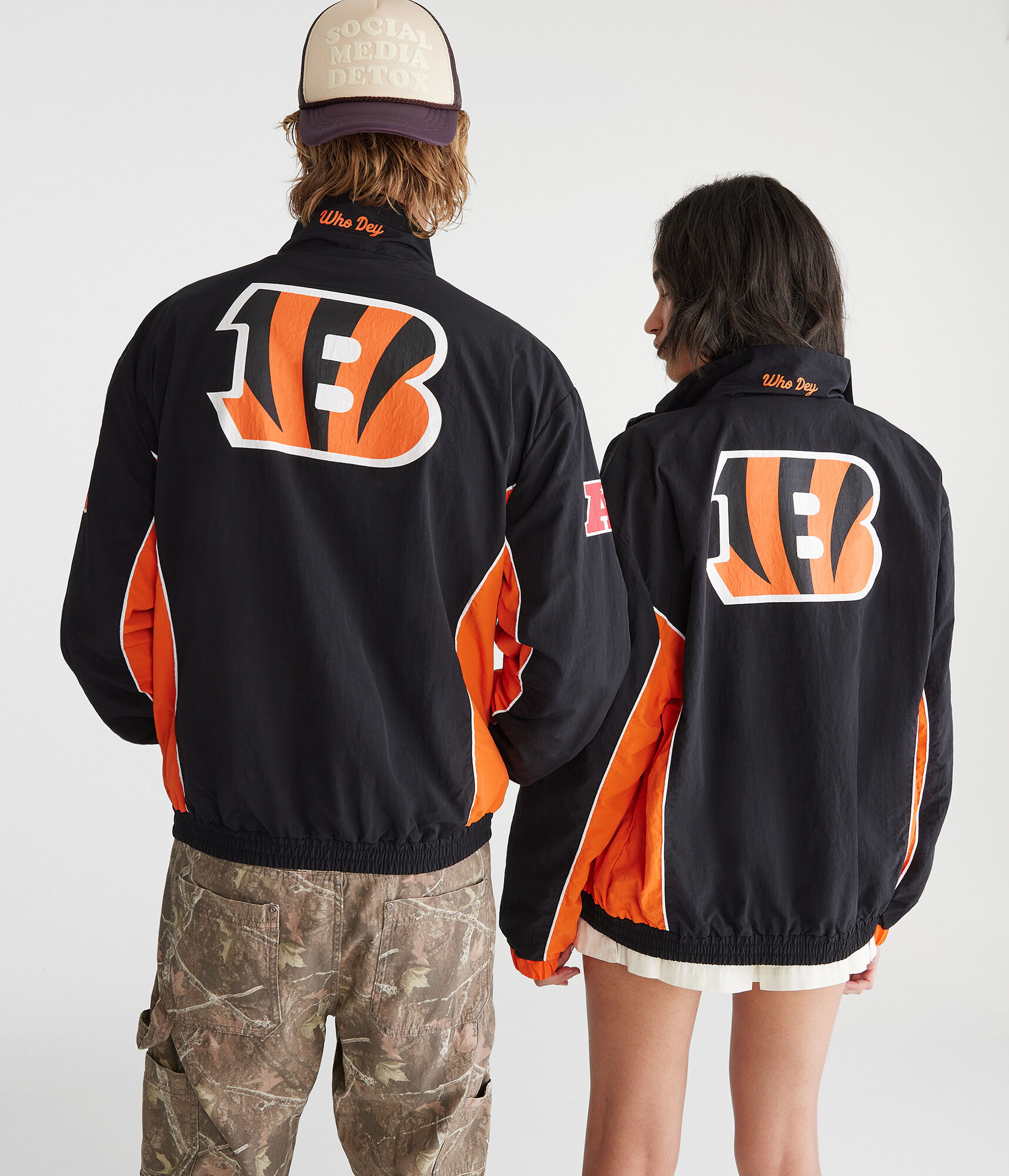 Cincinnati Bengals Full-Zip Track Jacket
