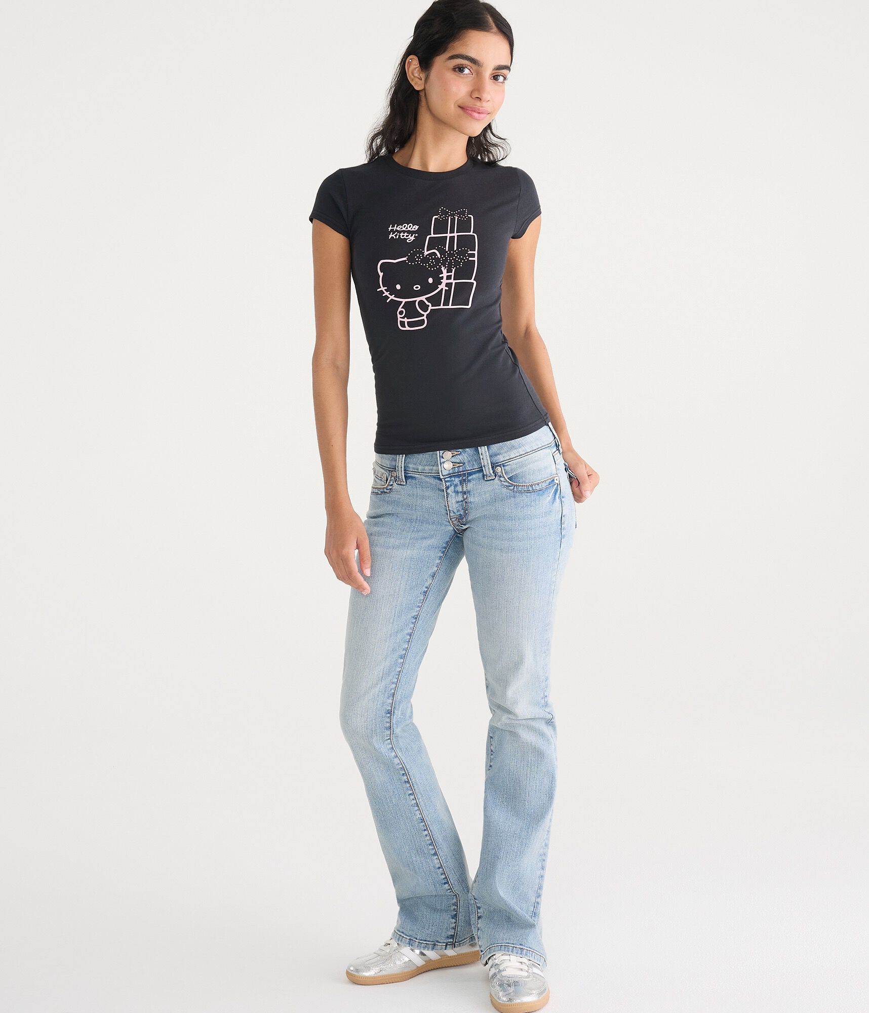 Hello Kitty Rhinestone Presents Sleep Baby Tee
