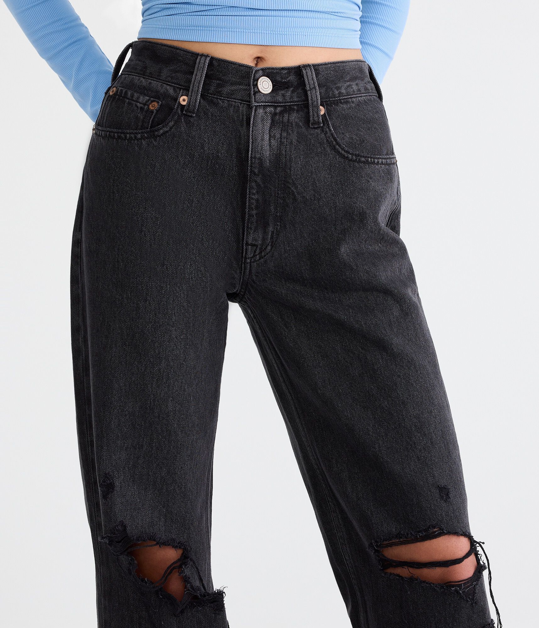 High-Rise Baggy Jean