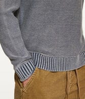 Faded Crew Sweater