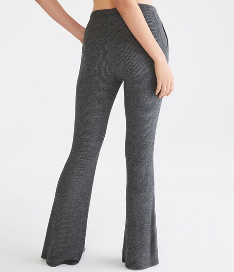 Flare High-Rise Fuzzy Rib Sleep Pants Flare High-Rise Fuzzy Rib Sleep Pants