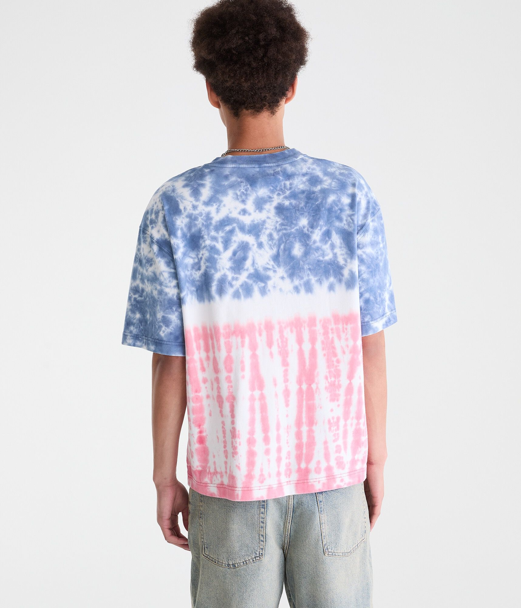 Eagle Tattoo Americana Tie-Dye Graphic Tee