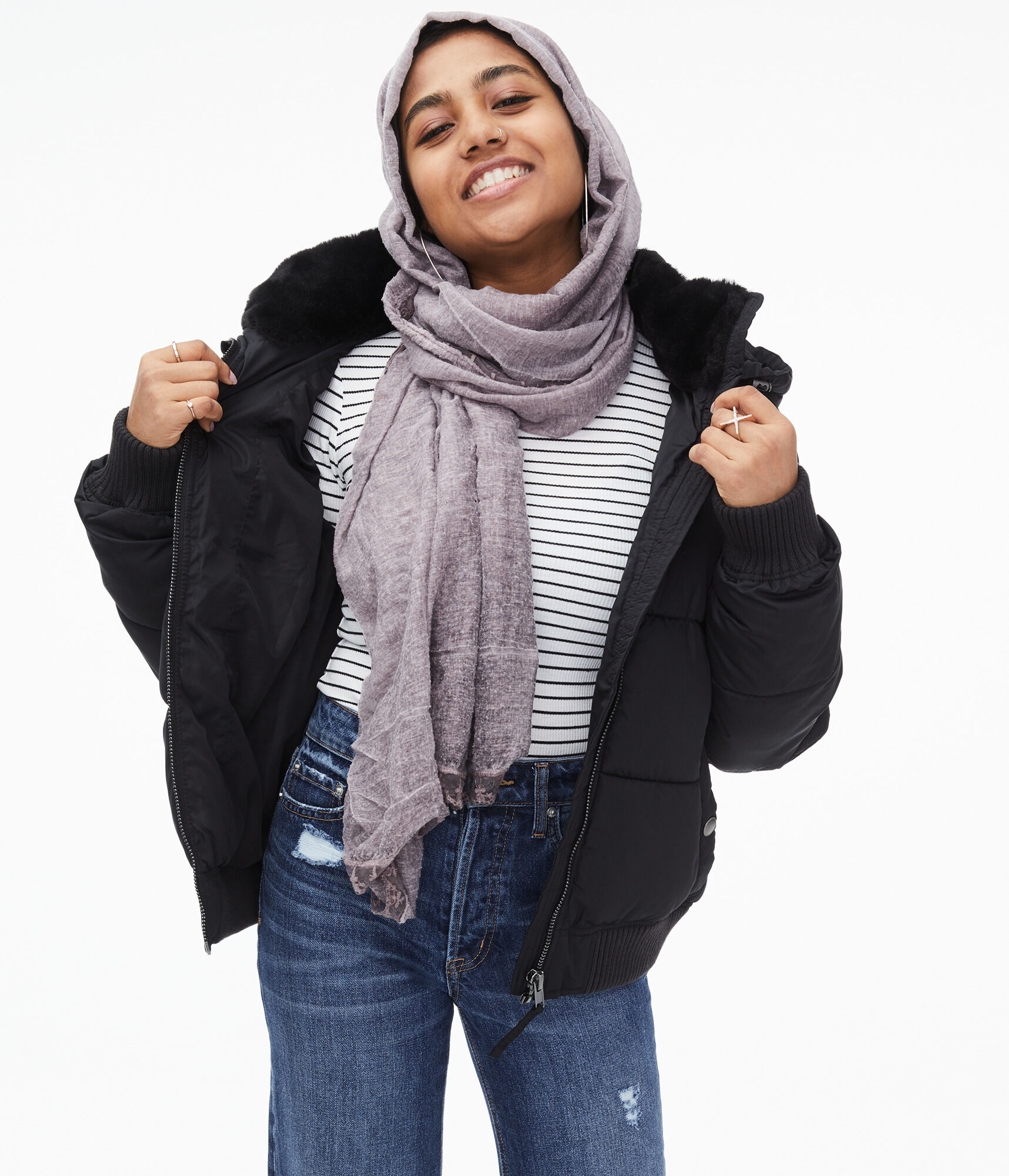 Hooded Puffer Jacket