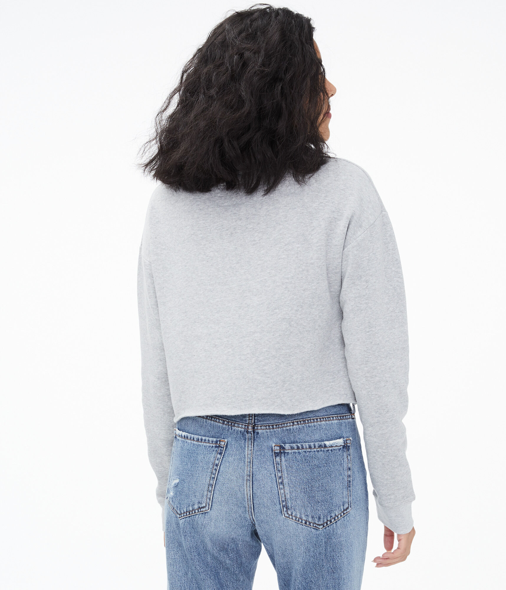 Maui Christmas Cropped Crew Sweatshirt
