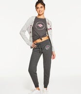 Aeropostale 87 Flower Jogger Sweatpants