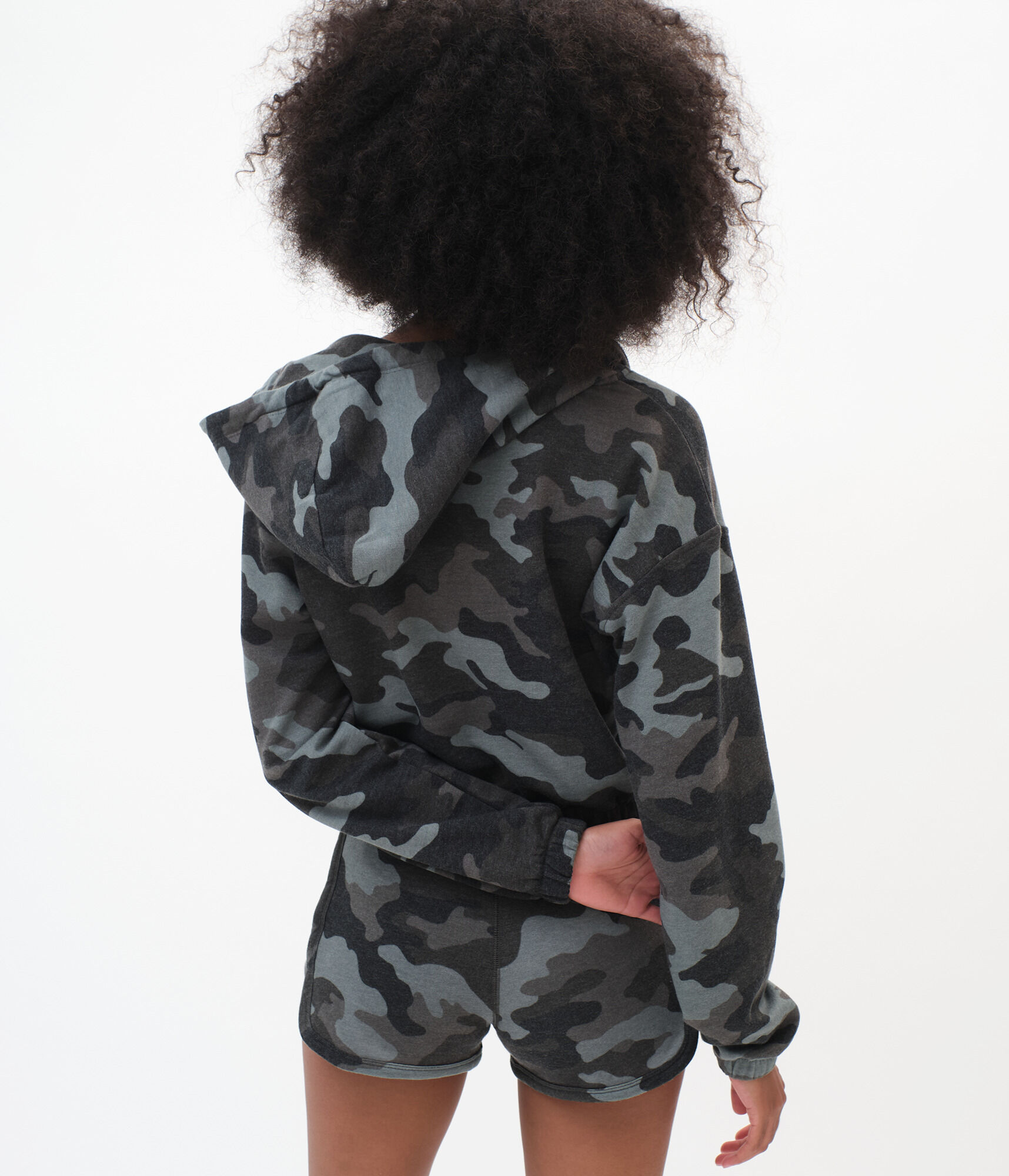 Camo Full-Zip Hoodie