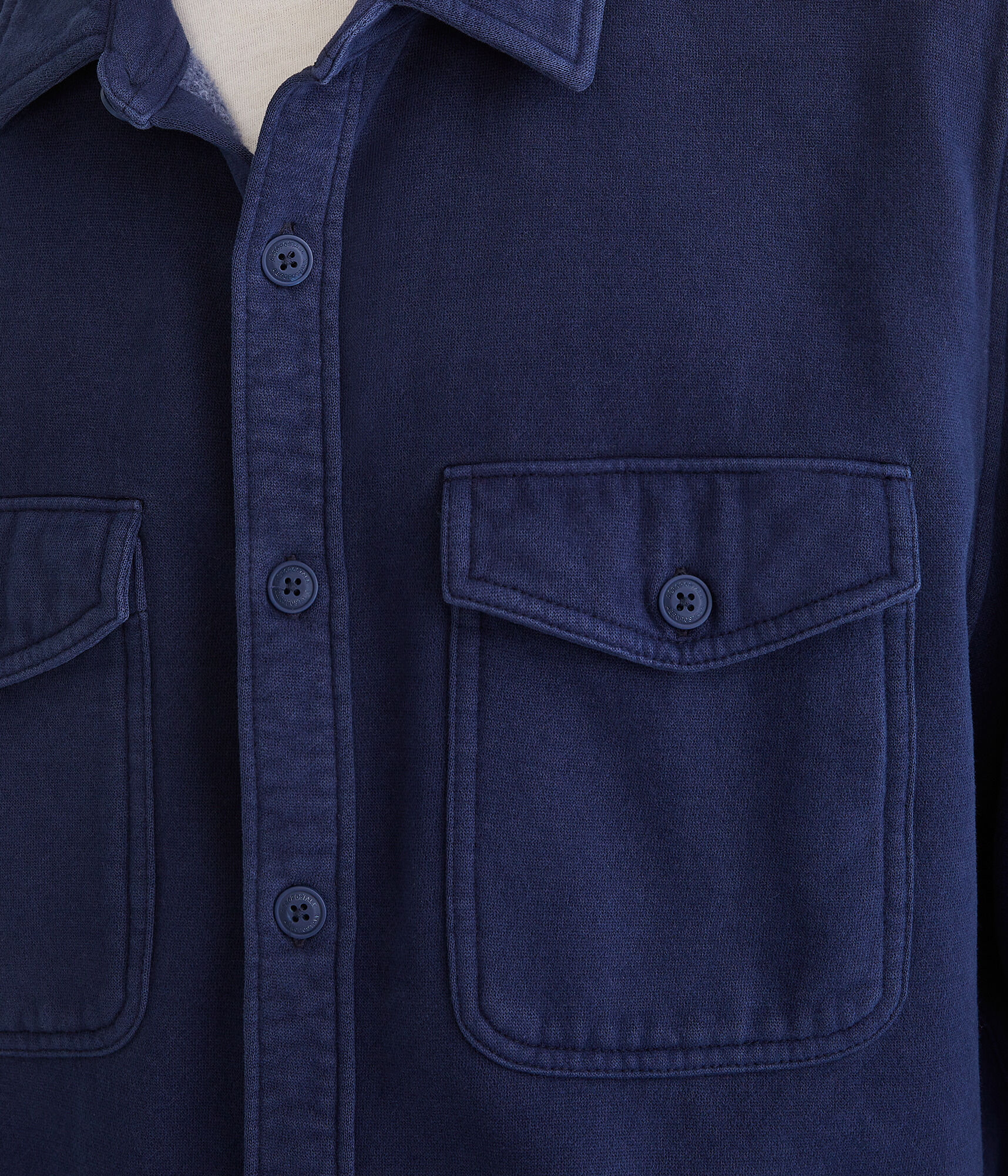 Long Sleeve Fleece Overshirt