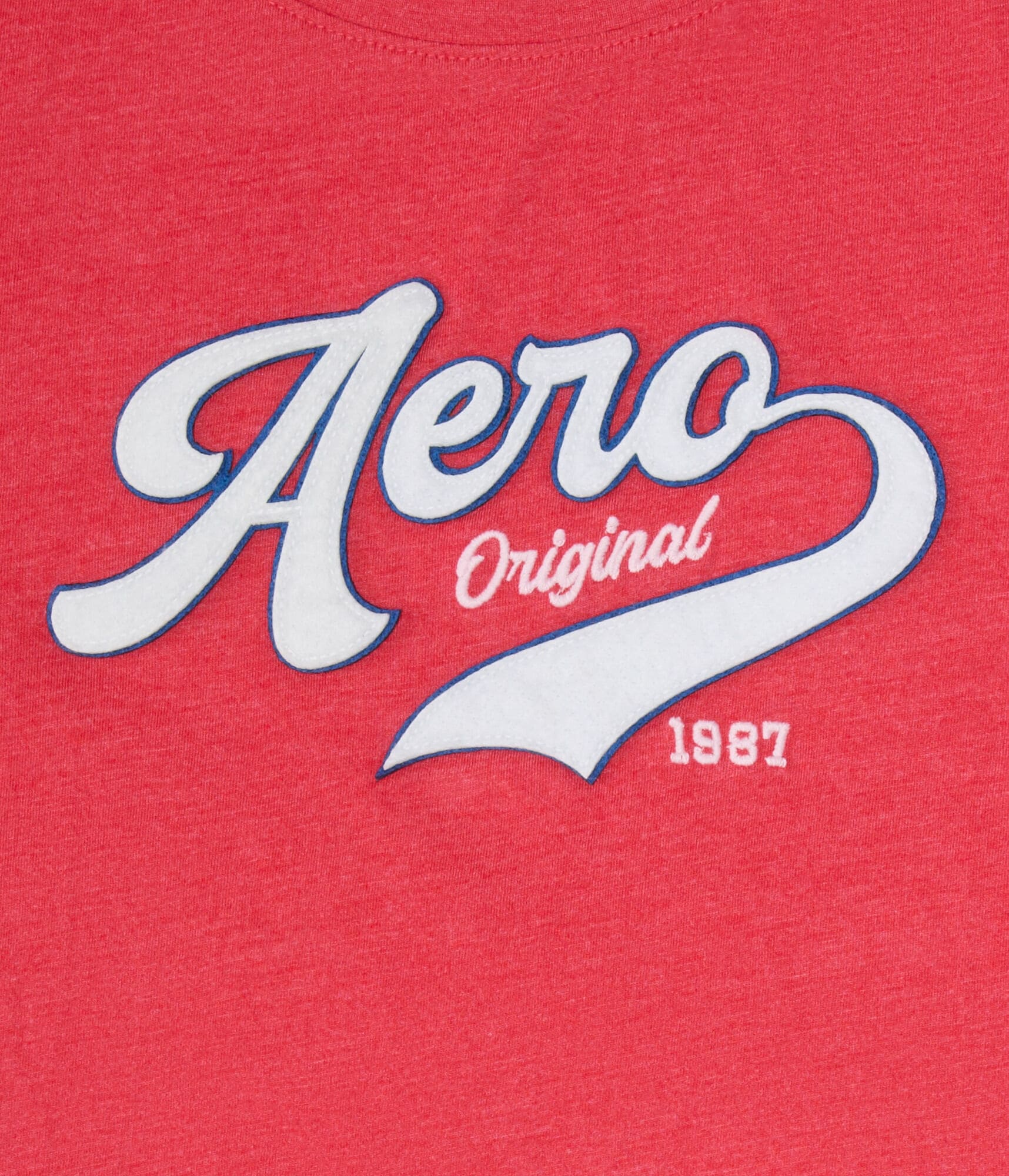 Aero Script Appliqué Graphic Tee