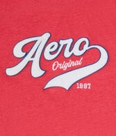Aero Script Appliqué Graphic Tee