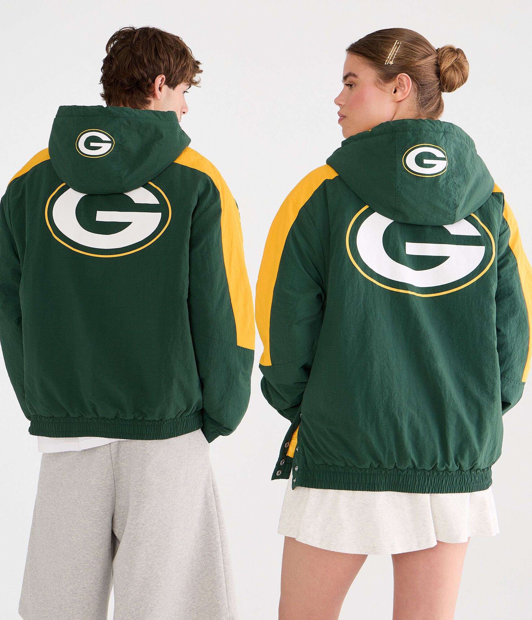 Green Bay Packers Hooded Sideline Jacket