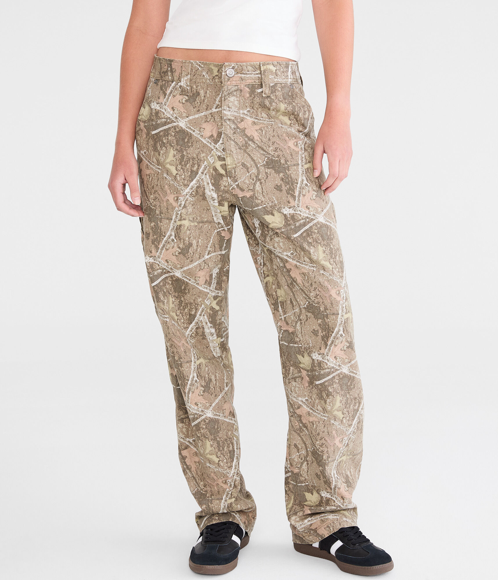 Forest Camo Baggy Carpenter Pants