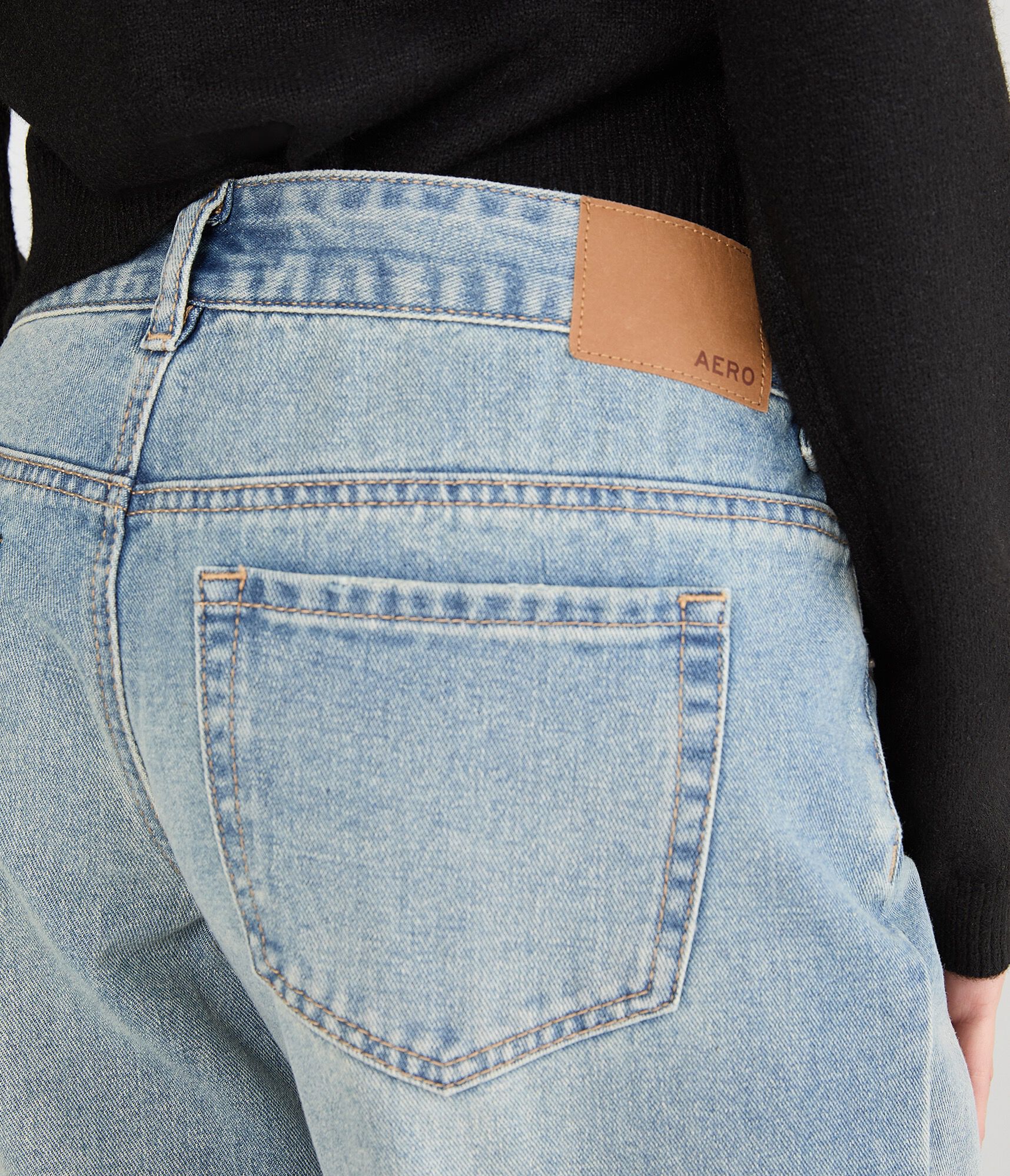 Super Low-Rise Baggy Wide Leg Embossed Jean