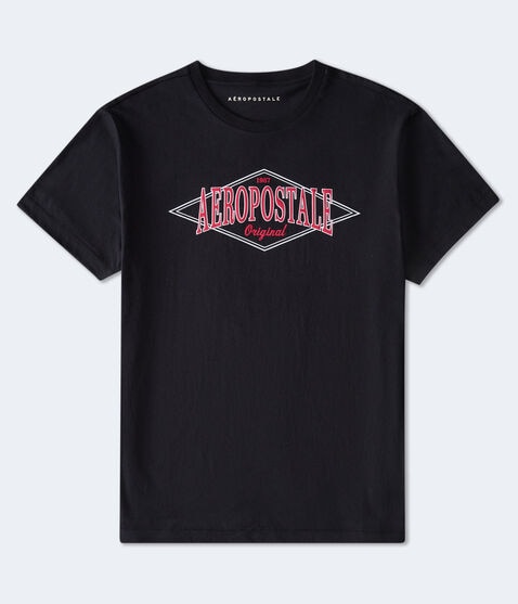 Aeropostale Diamond Logo Graphic Tee Aeropostale Diamond Logo Graphic Tee