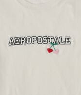 Aeropostale Cherry Heart Graphic Tee