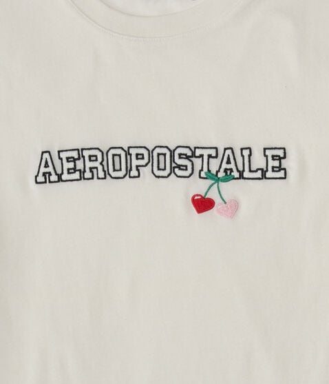 Aeropostale Cherry Heart Graphic Tee Aeropostale Cherry Heart Graphic Tee