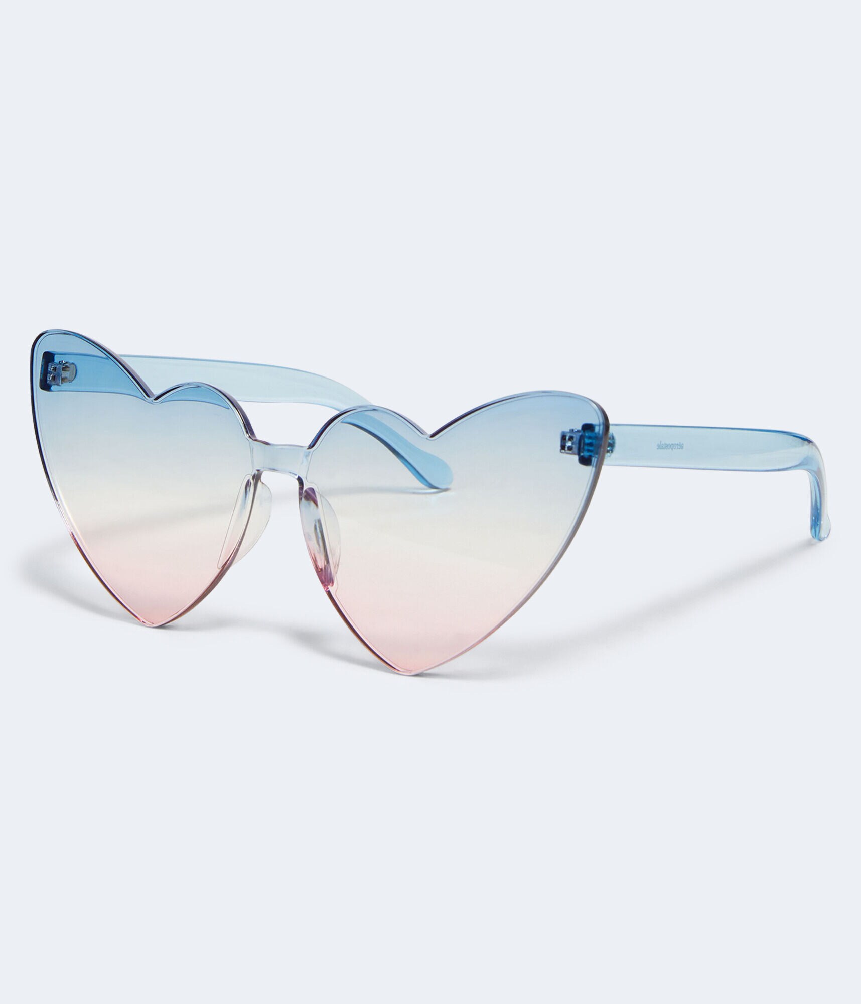 Rimless Heart Sunglasses