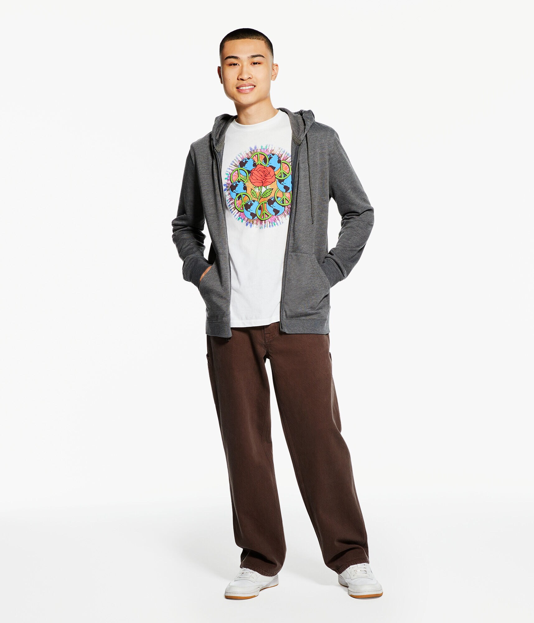 Uniform Full-Zip Hoodie