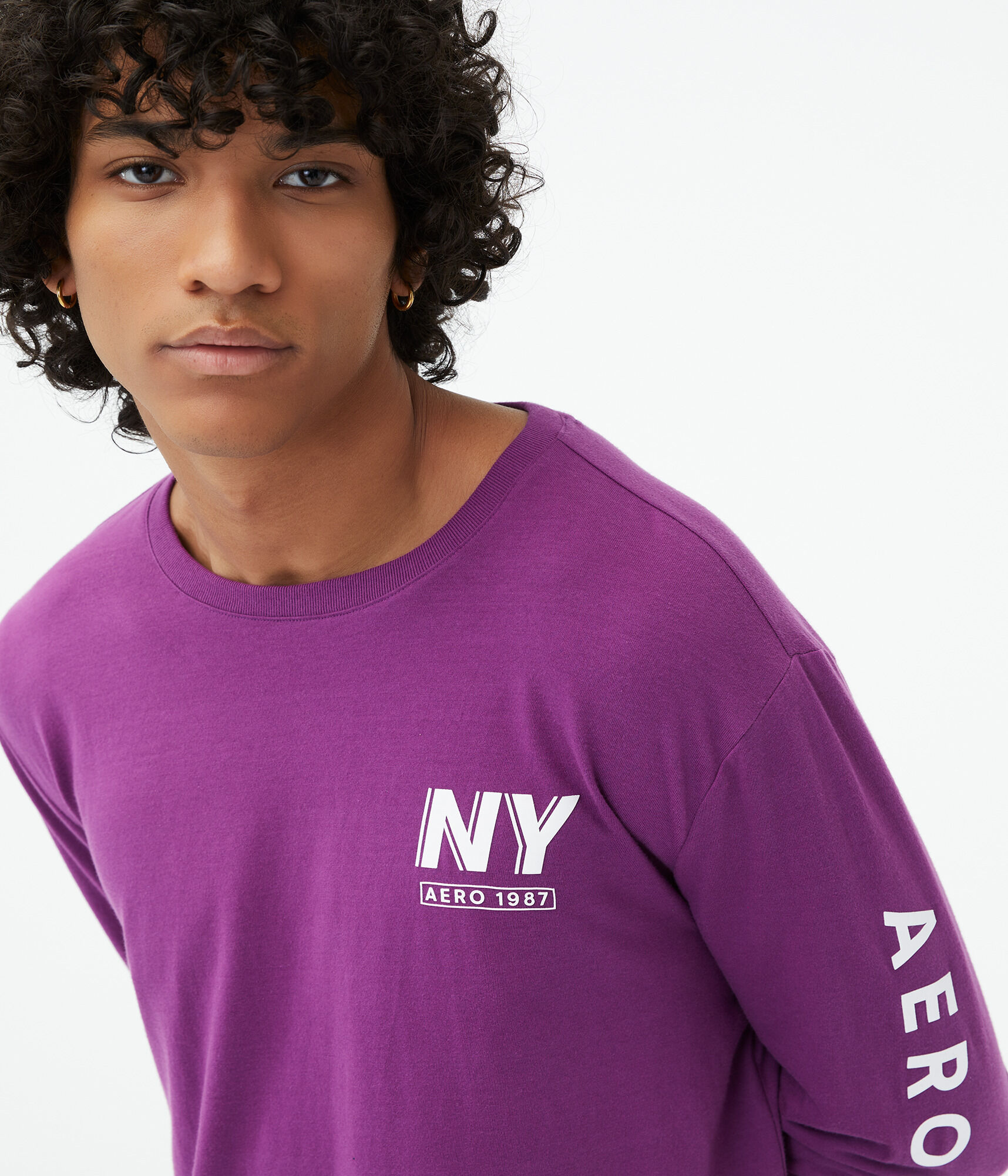 Long Sleeve Aero 87 NY Graphic Tee