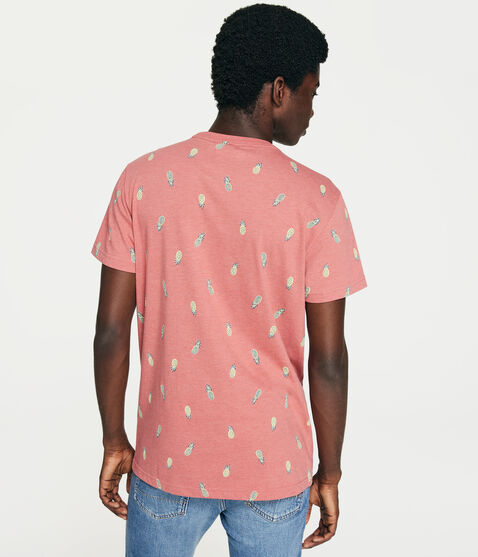 Allover Pineapple Graphic Tee Allover Pineapple Graphic Tee
