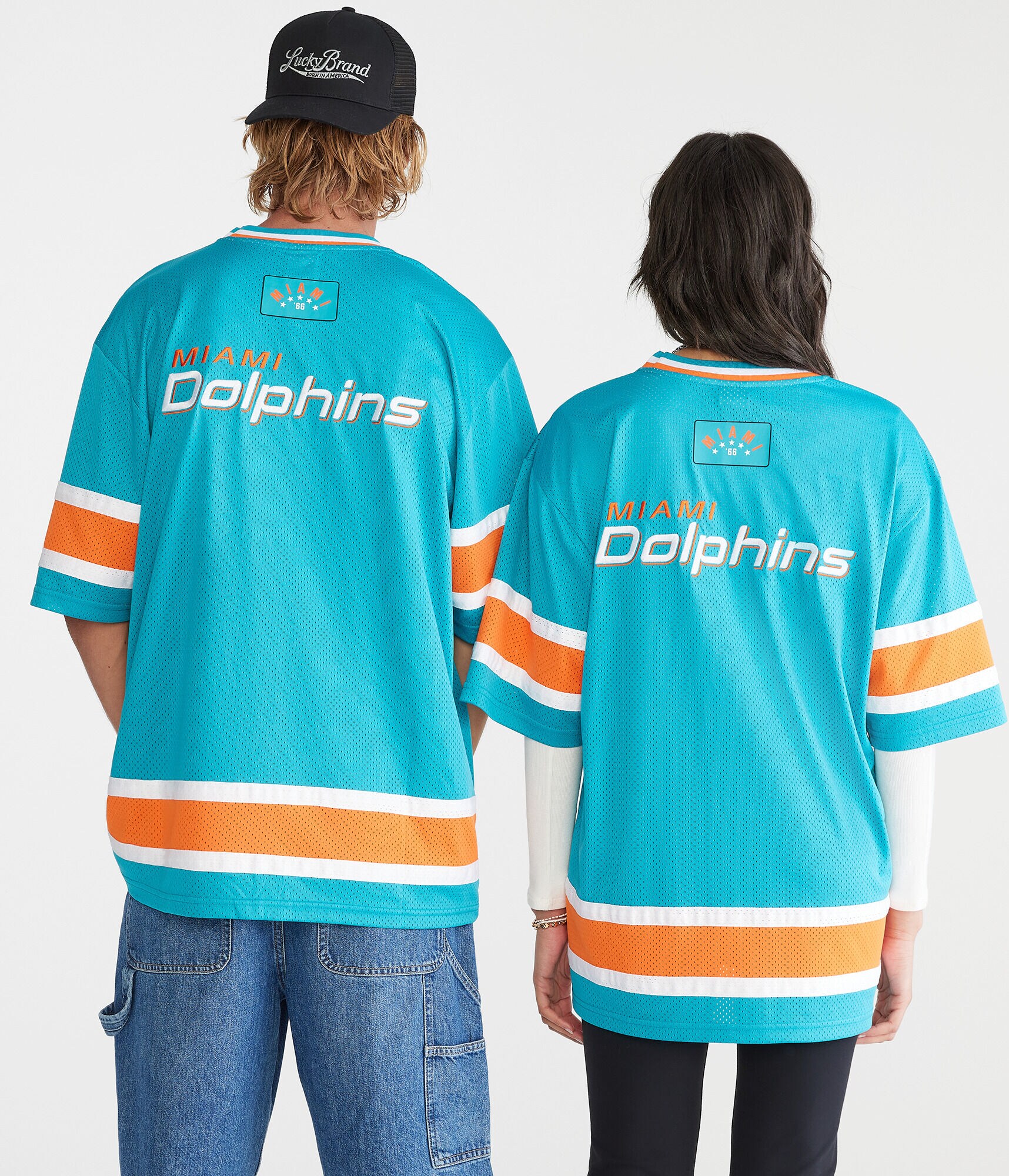 Miami Dolphins Football Mesh Top
