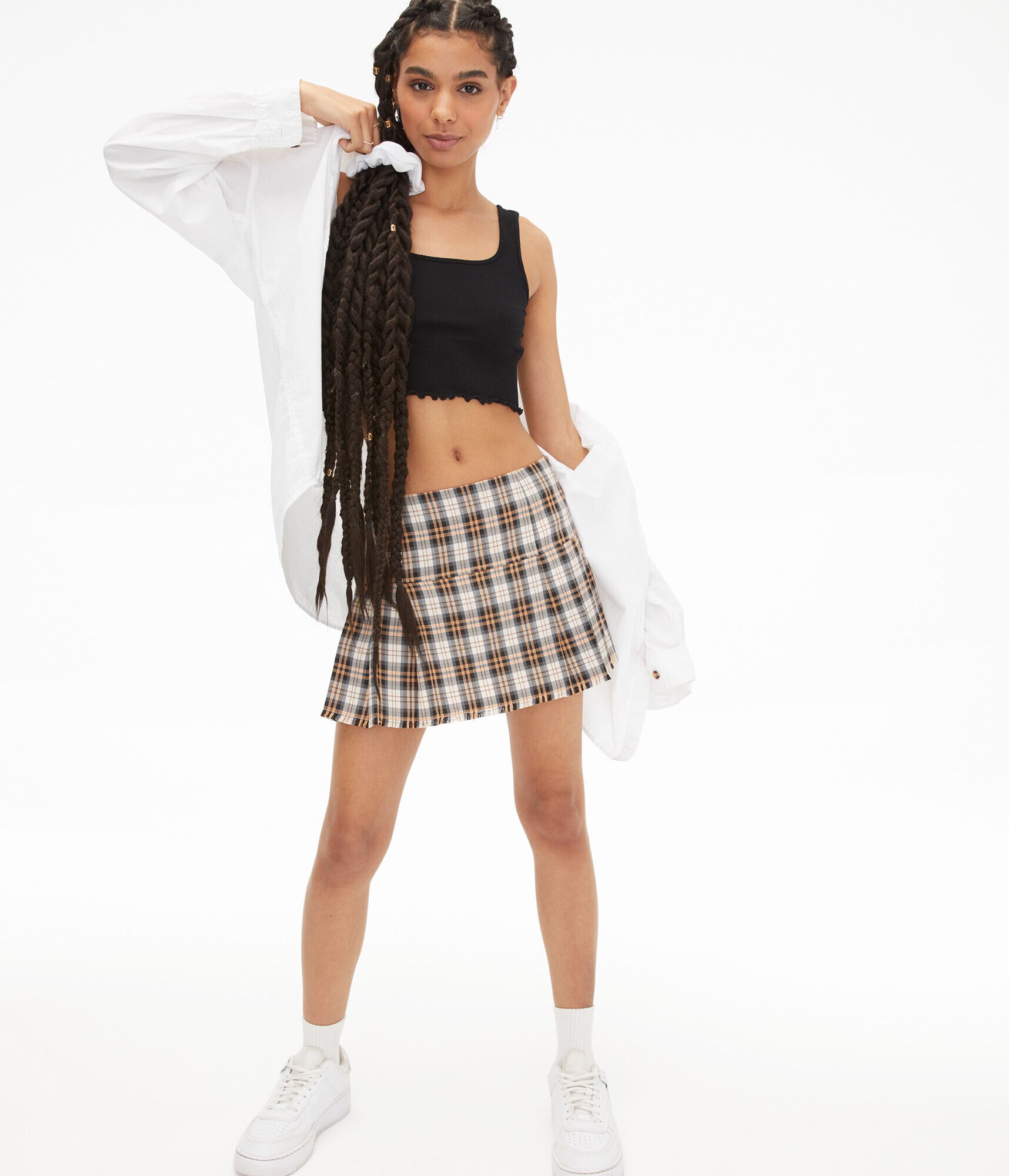 Seamless Square-Neck Cropped Tank