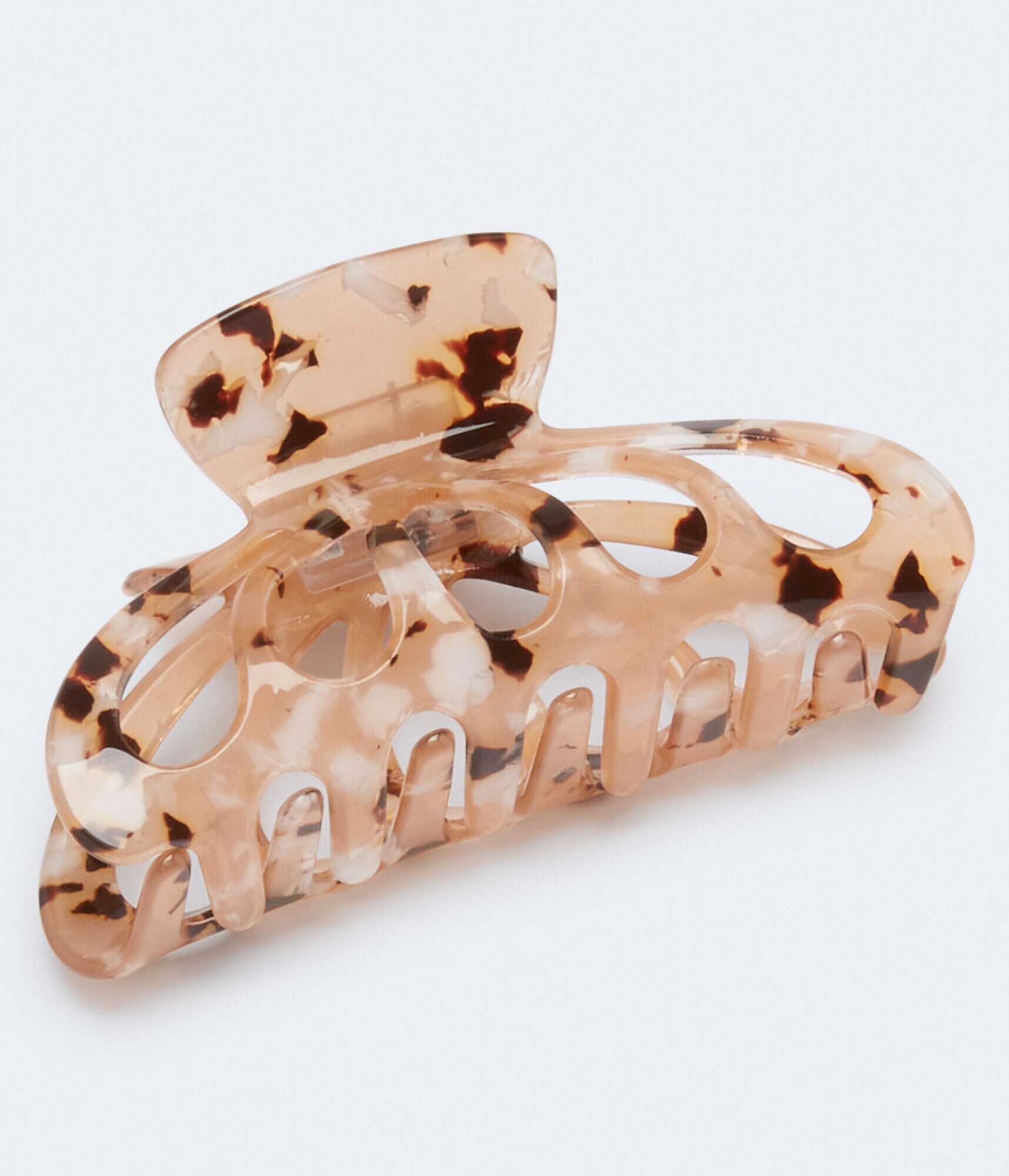 Tortoiseshell Cage Claw Hair Clip