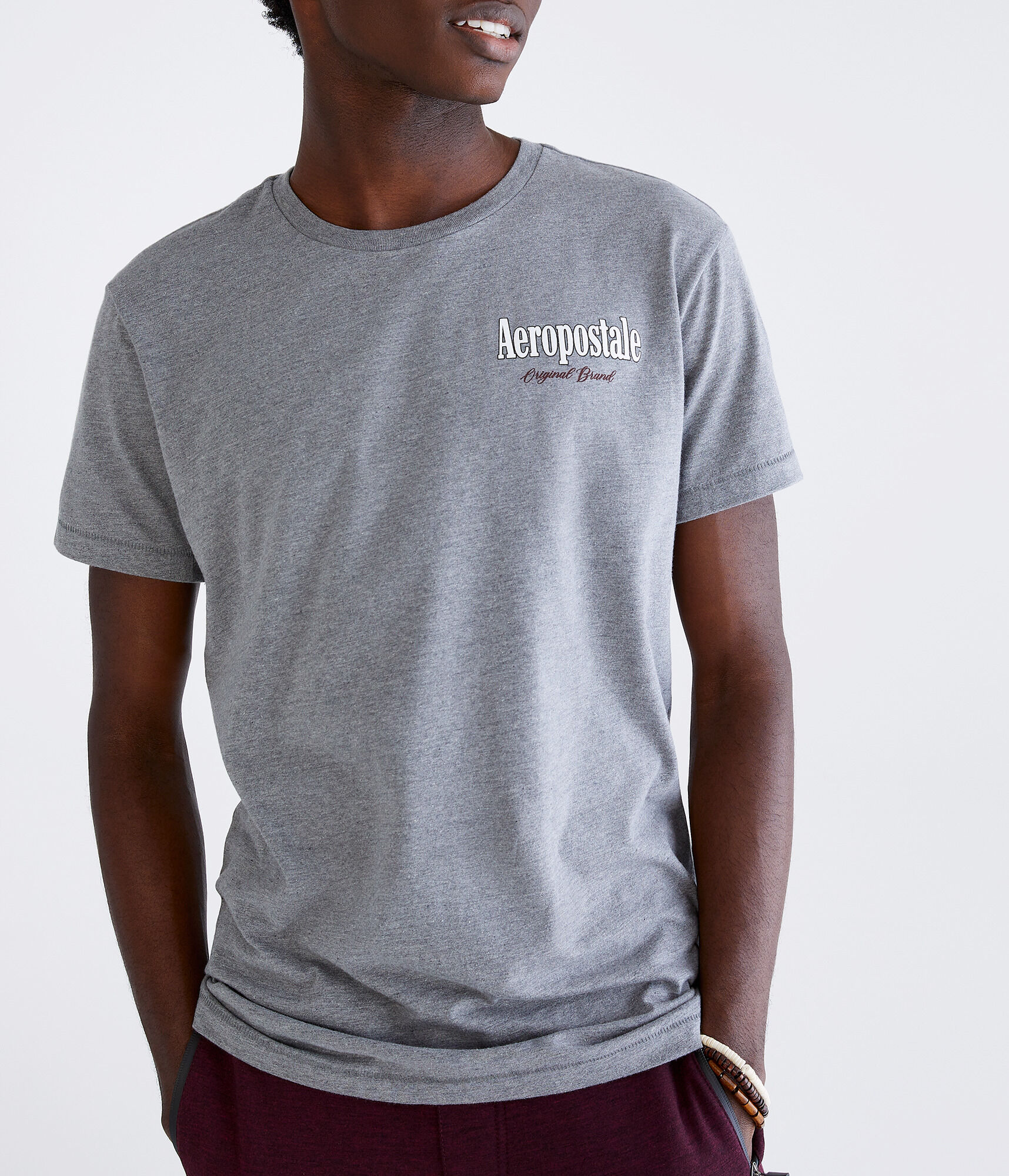 Aeropostale 87 Crest Graphic Tee