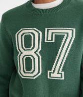 87 Graphic Crew Sweater