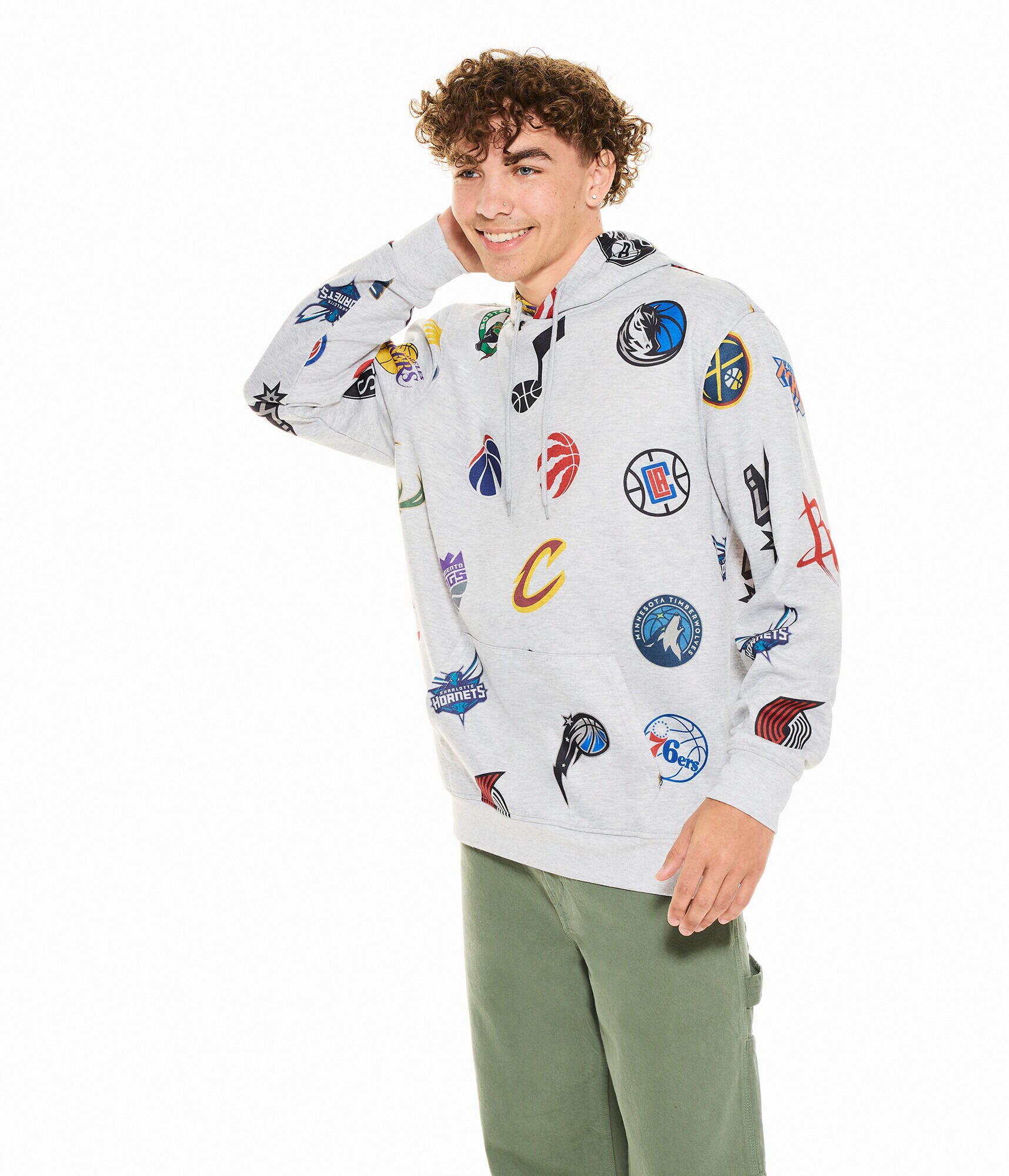 NBA Team Logos Pullover Hoodie