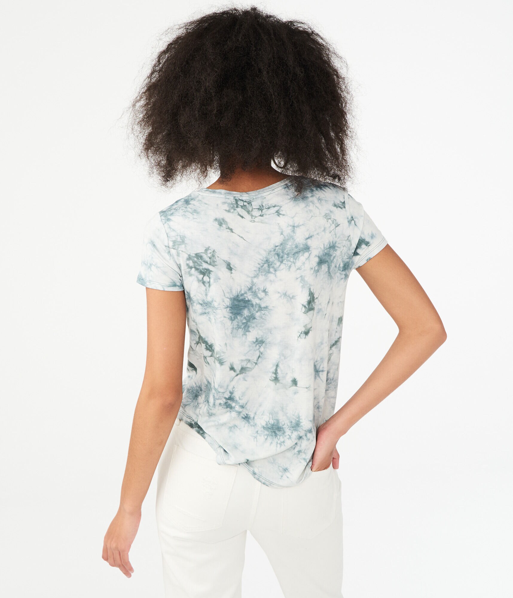 Seriously Soft Tie-Dye V-Neck Tee