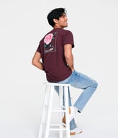 Aeropostale Rose Graphic Tee