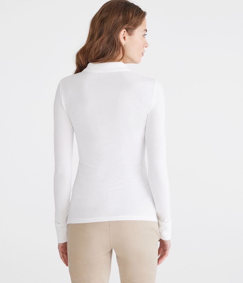 Long Sleeve Uniform Piqué Polo