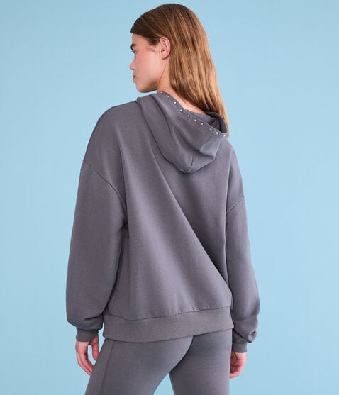 Demetra for Aero Studded Pullover Hoodie Demetra for Aero Studded Pullover Hoodie