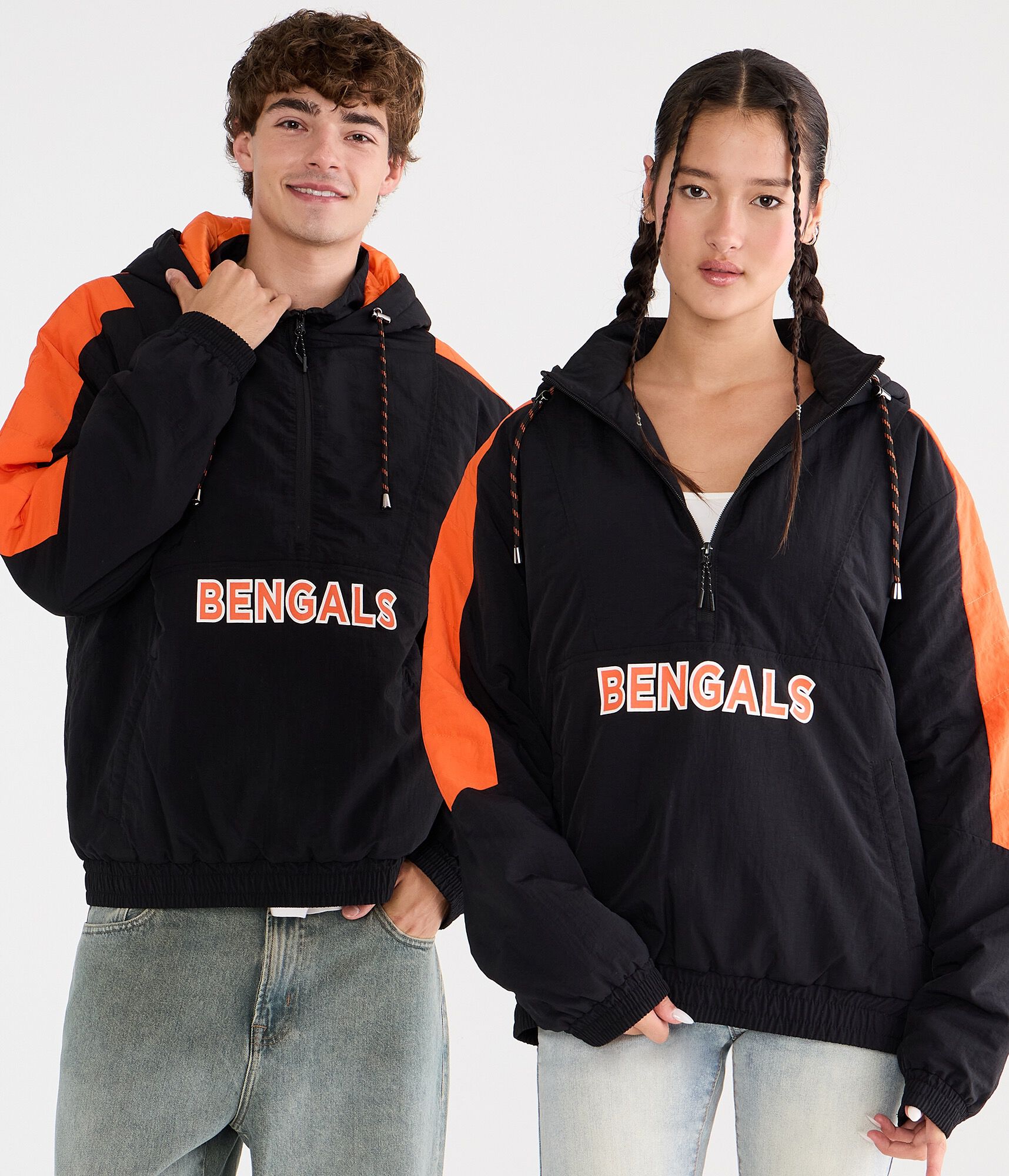 Cincinnati Bengals Hooded Sideline Jacket