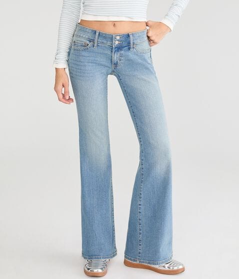 Super Low-Rise Flare Jean Super Low-Rise Flare Jean