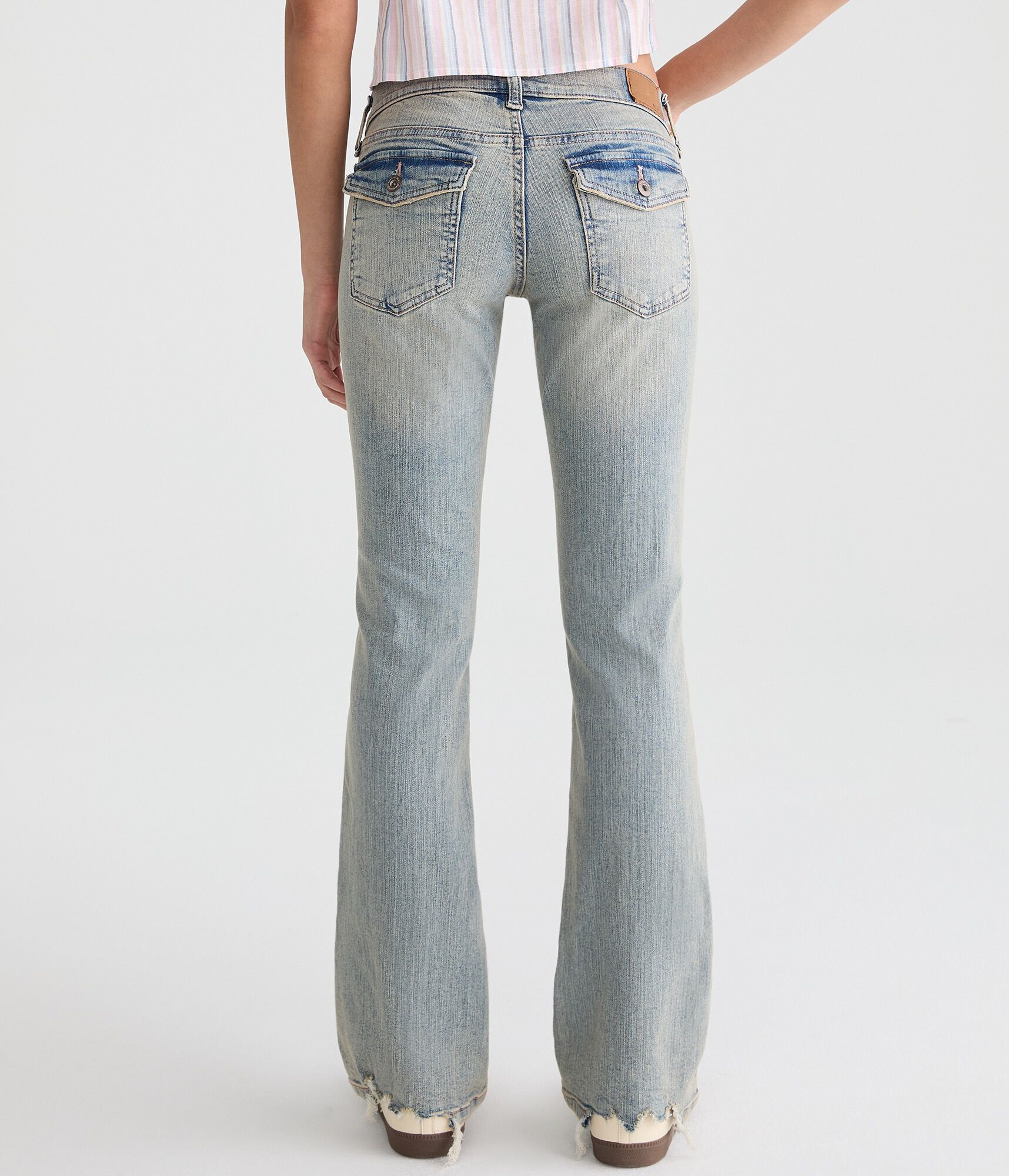 Super Low-Rise Bootcut Jean