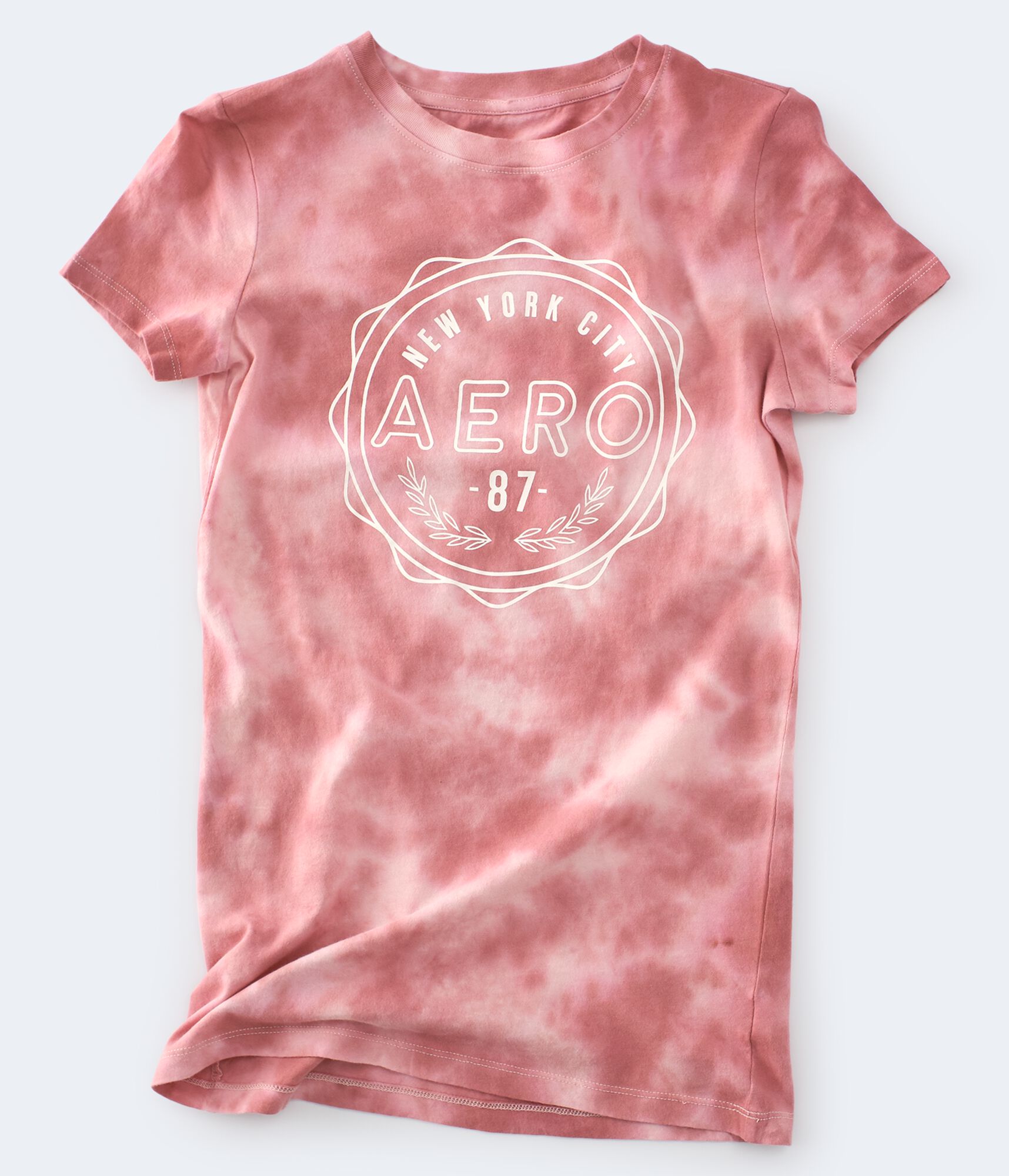 Aero Crest Tie-Dye Graphic Tee
