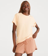 Washed Loose Fit Crew Tee