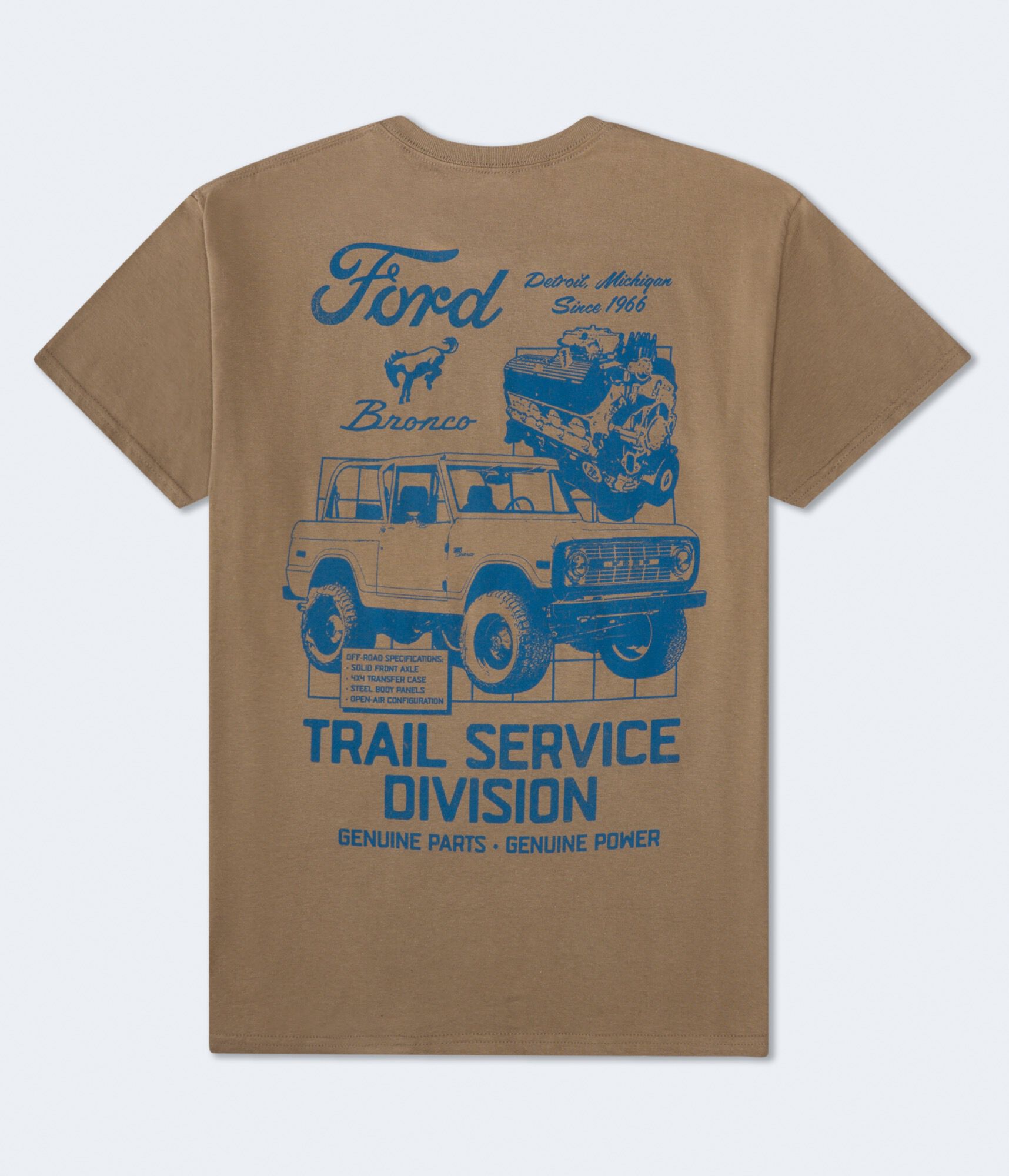 Ford Bronco Trail Service Relaxed Graphic Tee