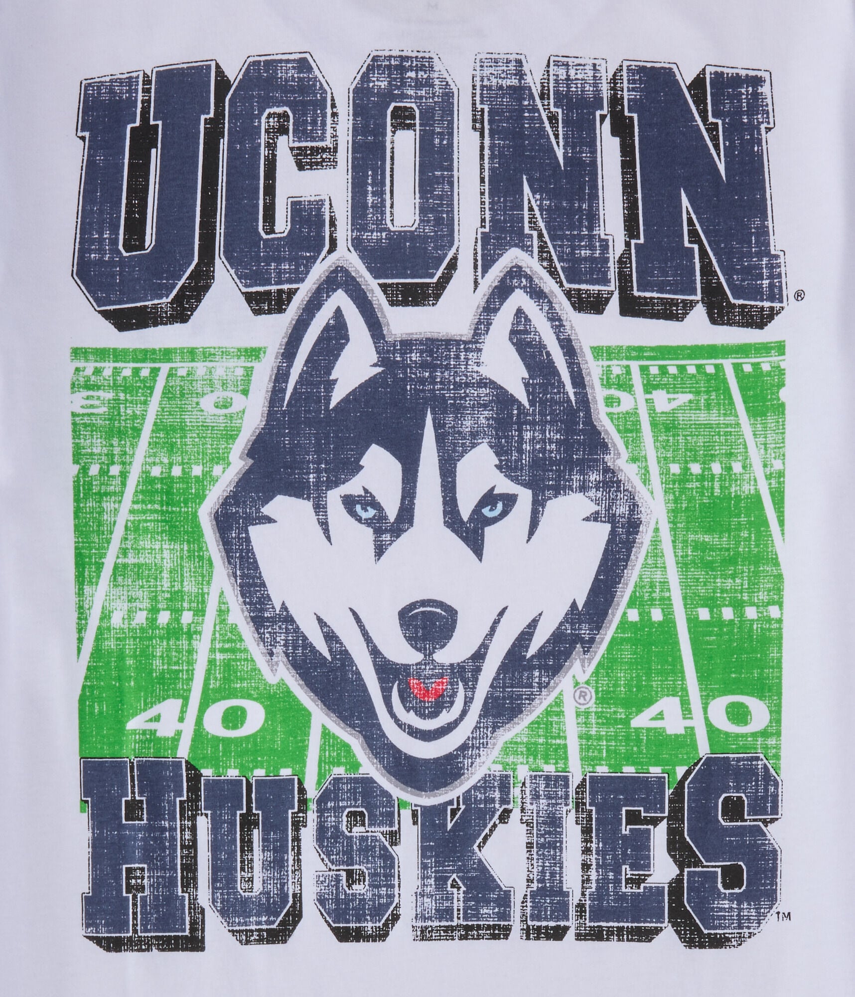 UConn Huskies Relaxed Graphic Tee