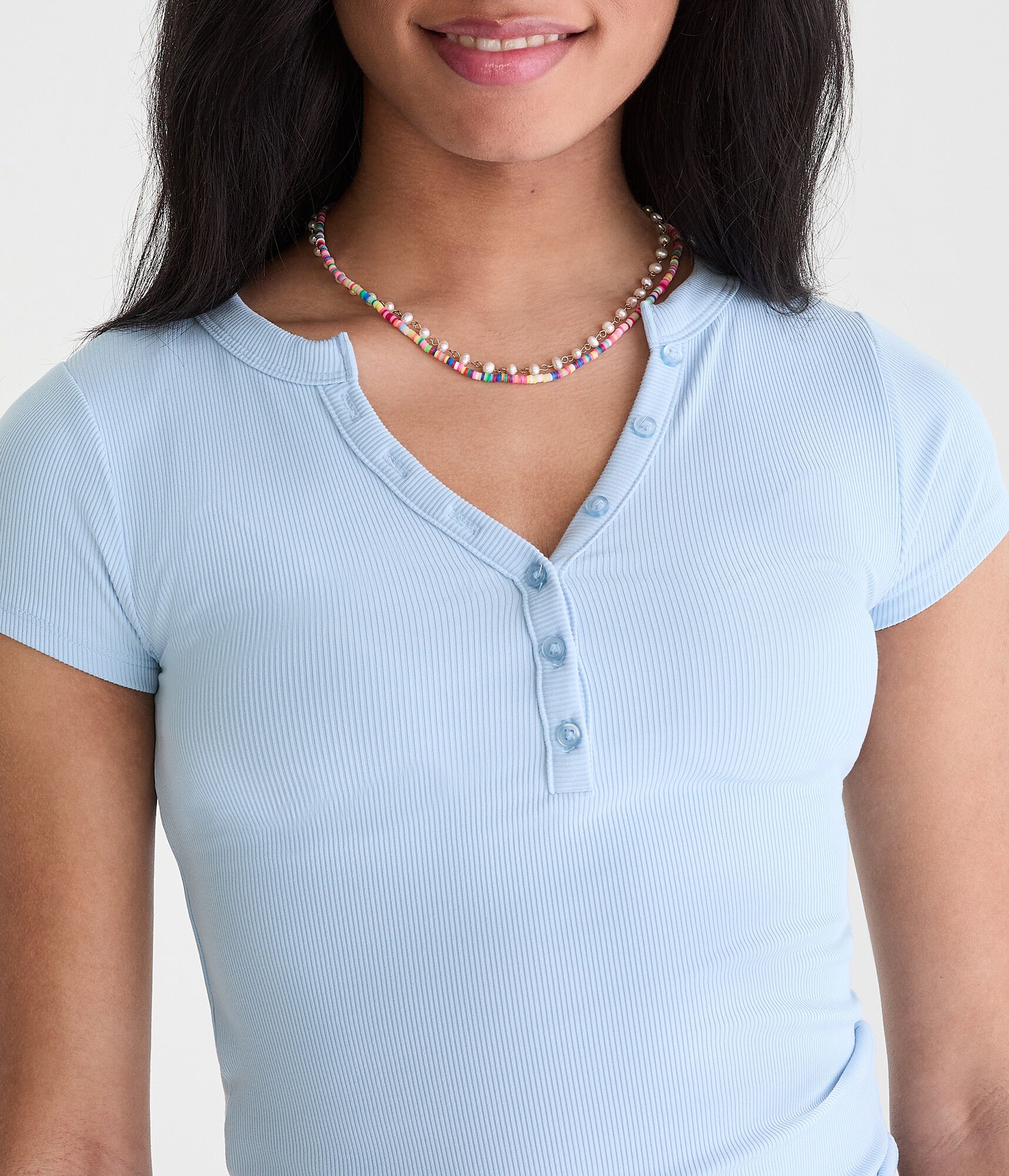 Buttery Soft V-Neck Henley