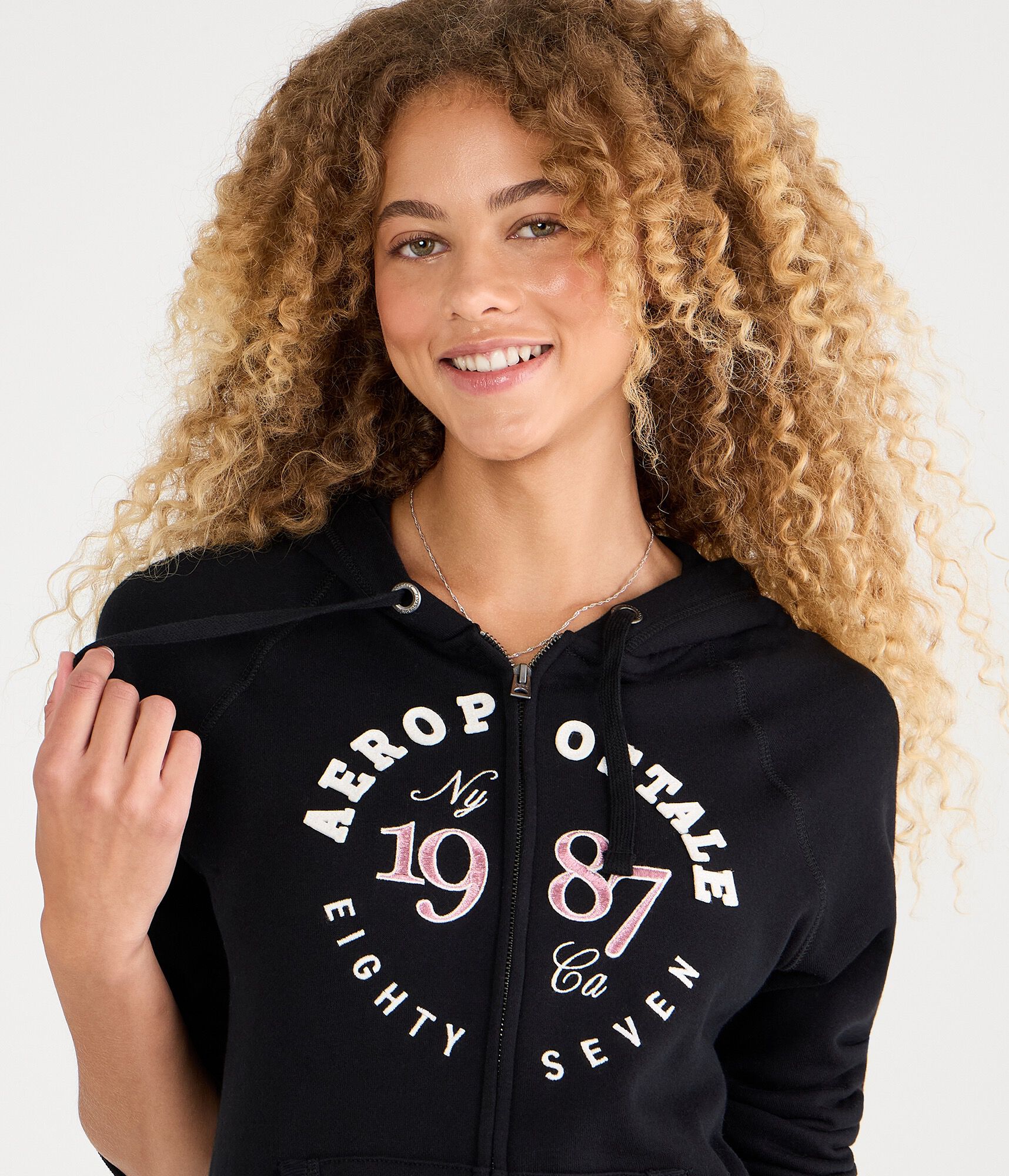 Aeropostale 1987 Full-Zip Hoodie